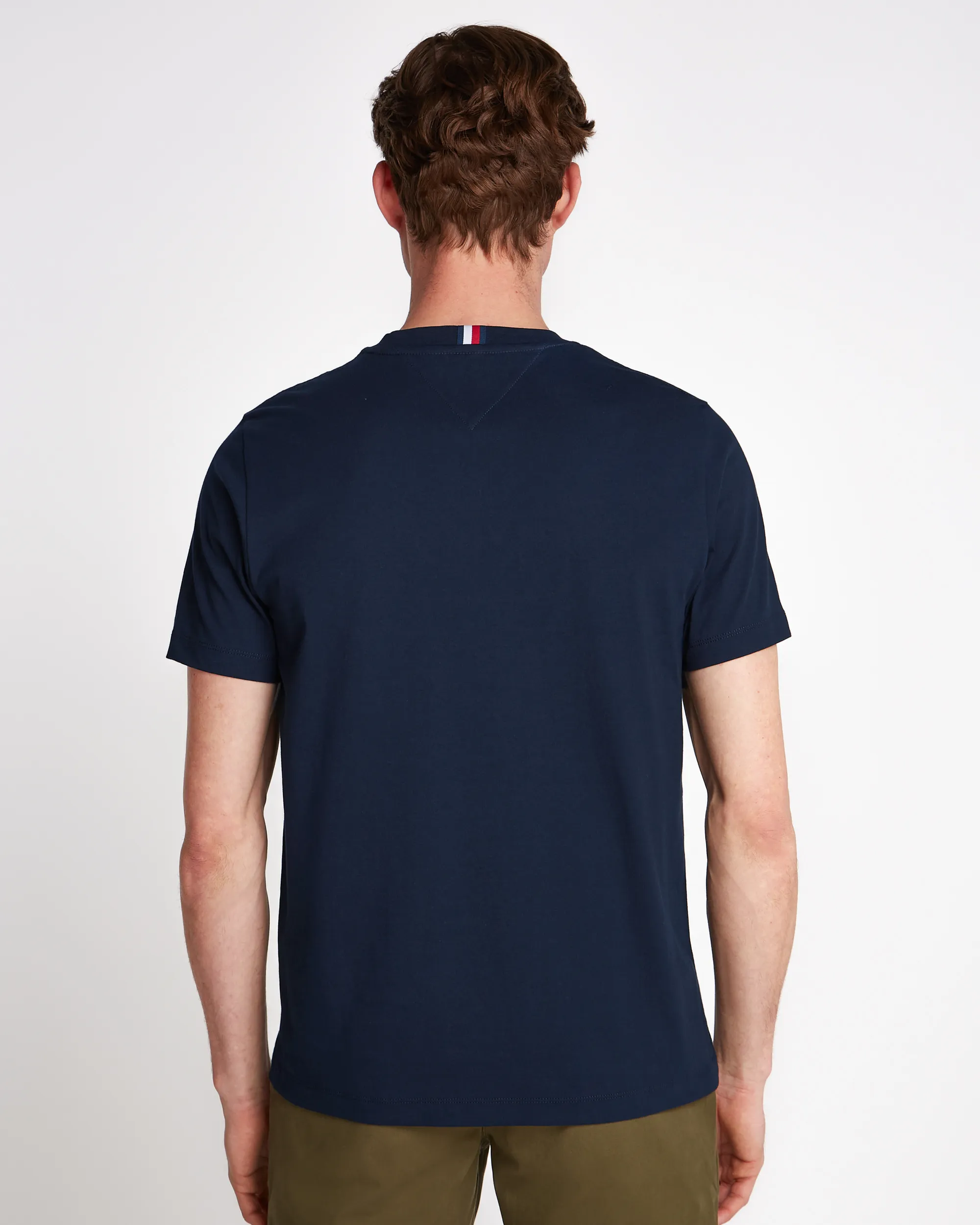 Tommy Hilfiger Menswear T-shirt KM Donker blauw 099989-001-L