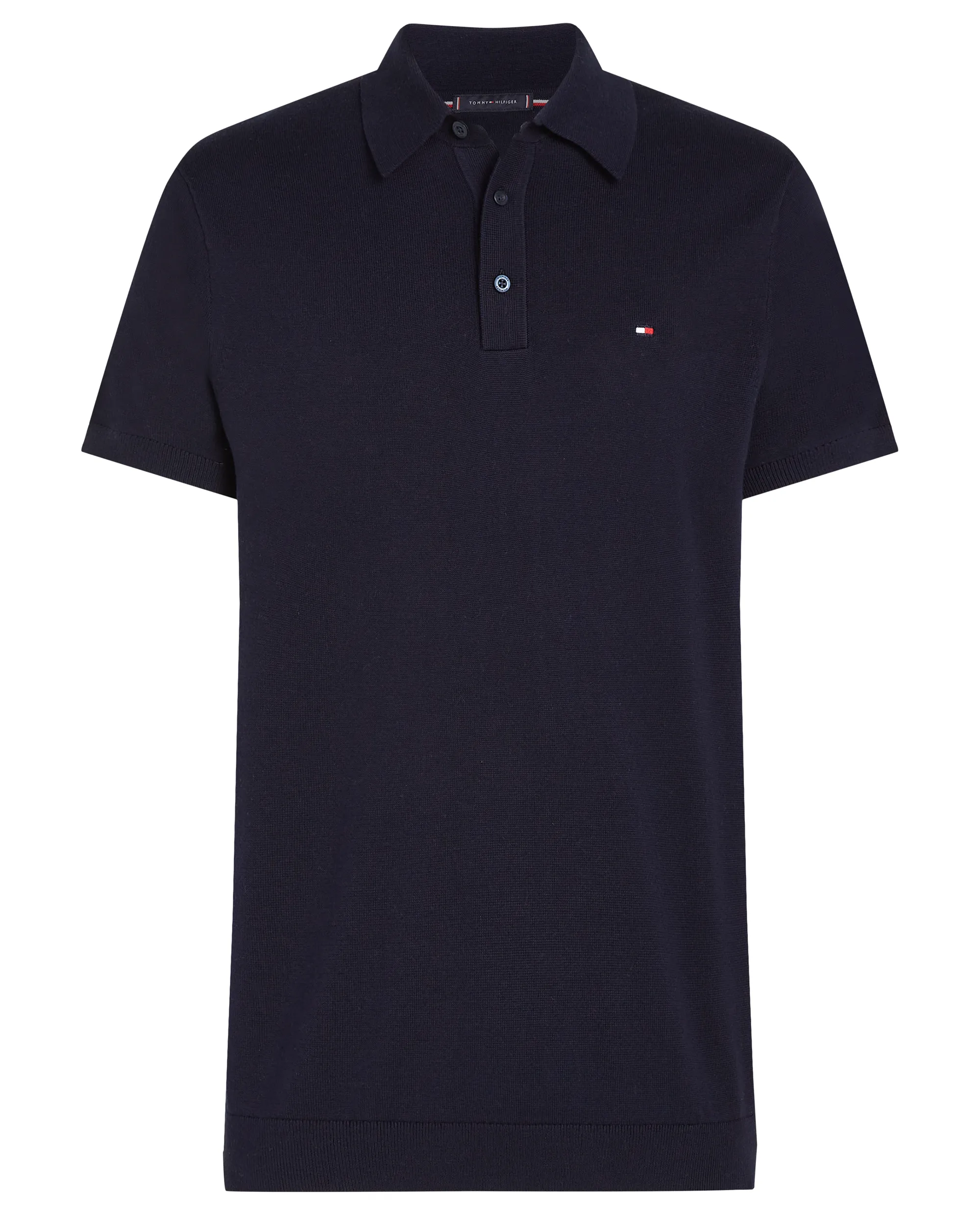 Tommy Hilfiger Menswear Polo KM Donker blauw 099996-001-L
