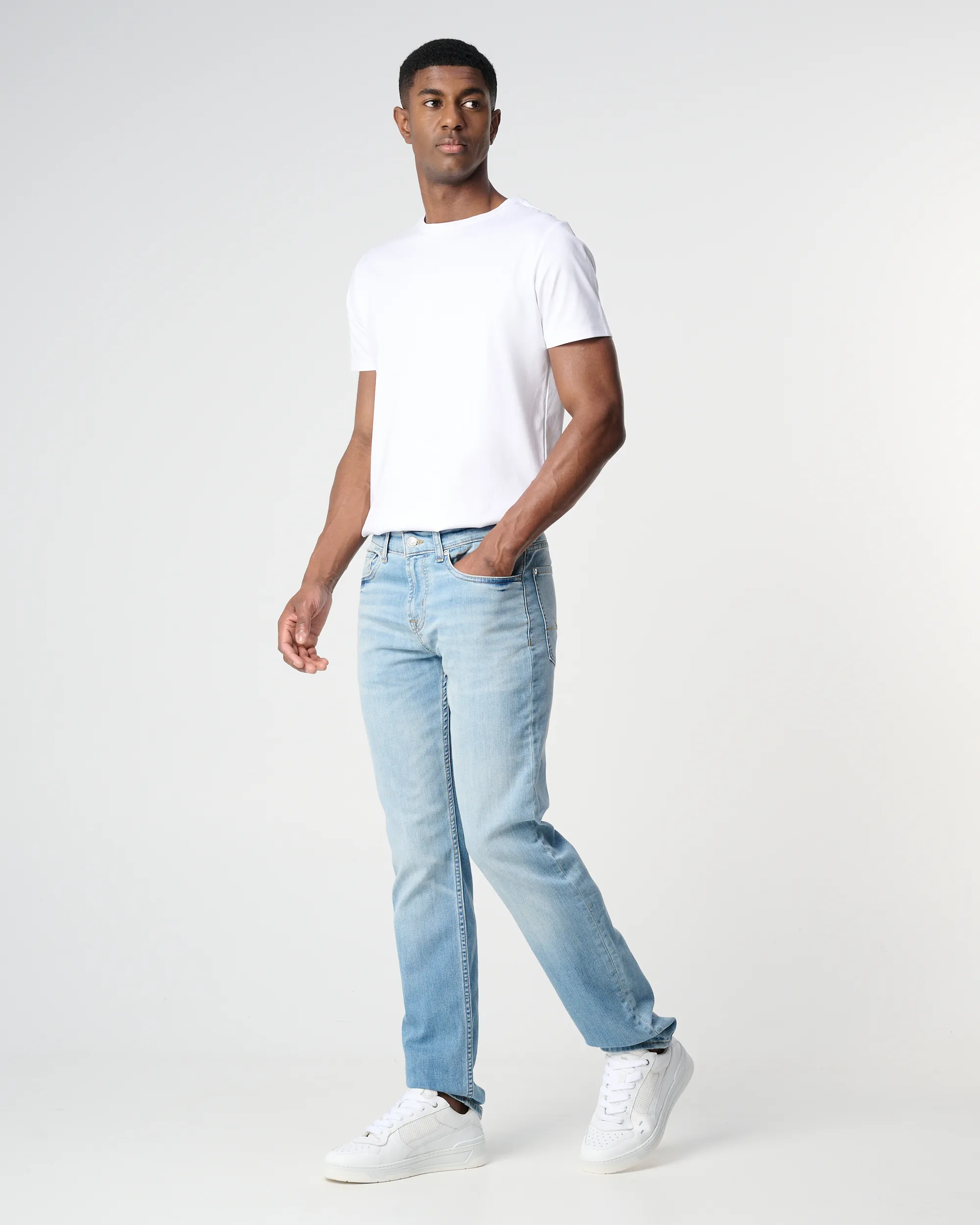 7 For All Mankind Jeans Licht blauw 100001-001-30