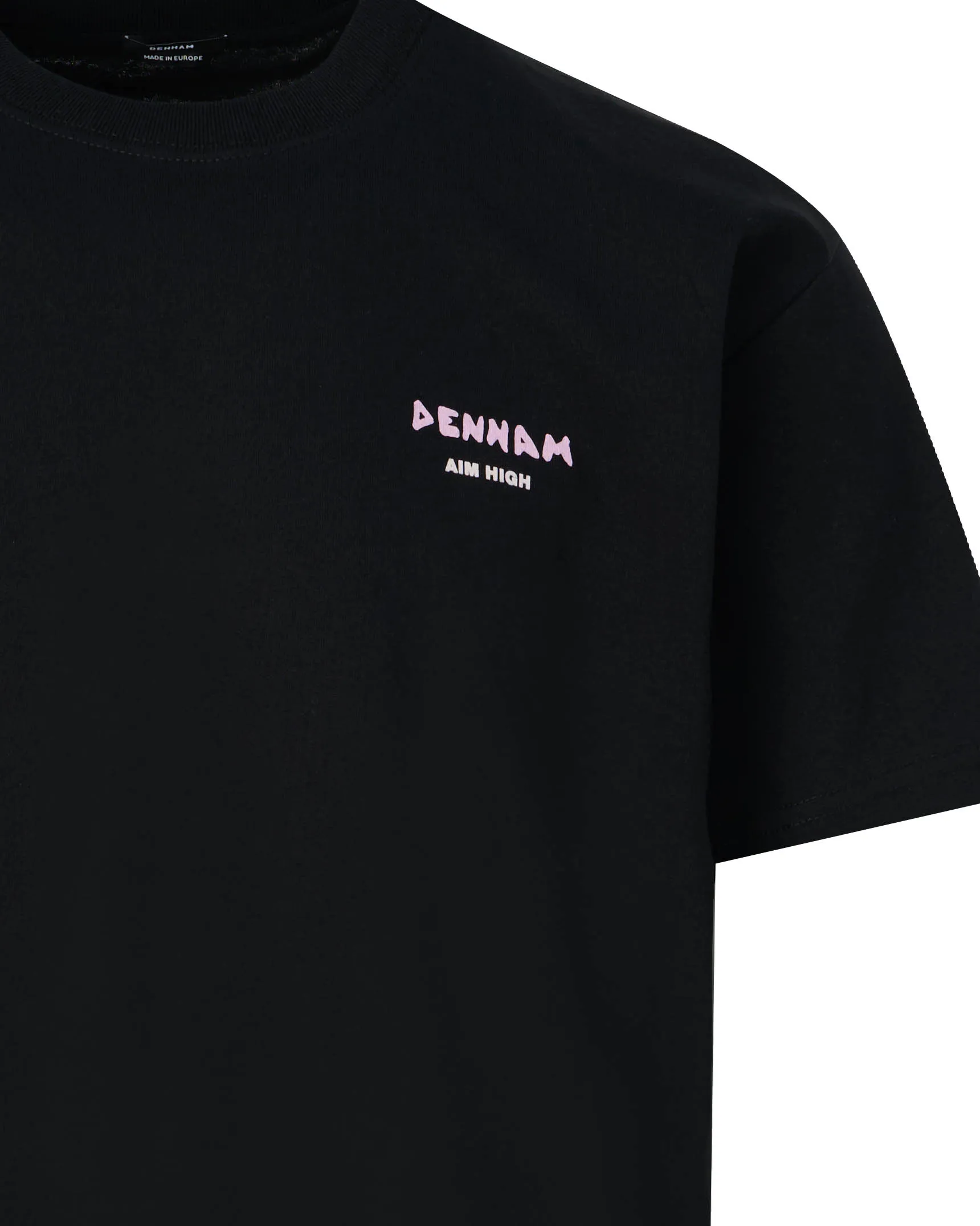 DENHAM Painter T-shirt KM Zwart 101093-001-L