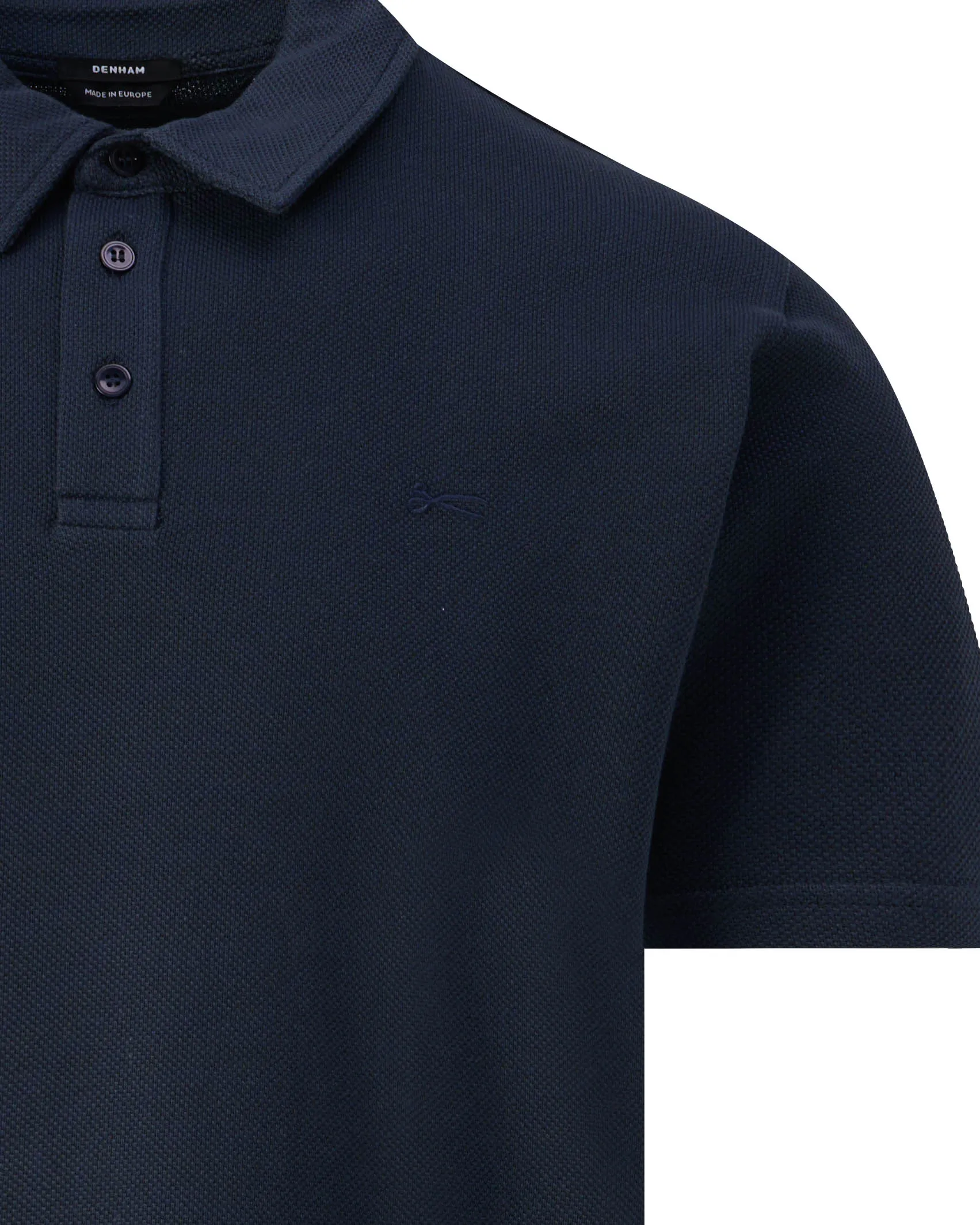 DENHAM Rich Polo KM Donker blauw 101100-001-L