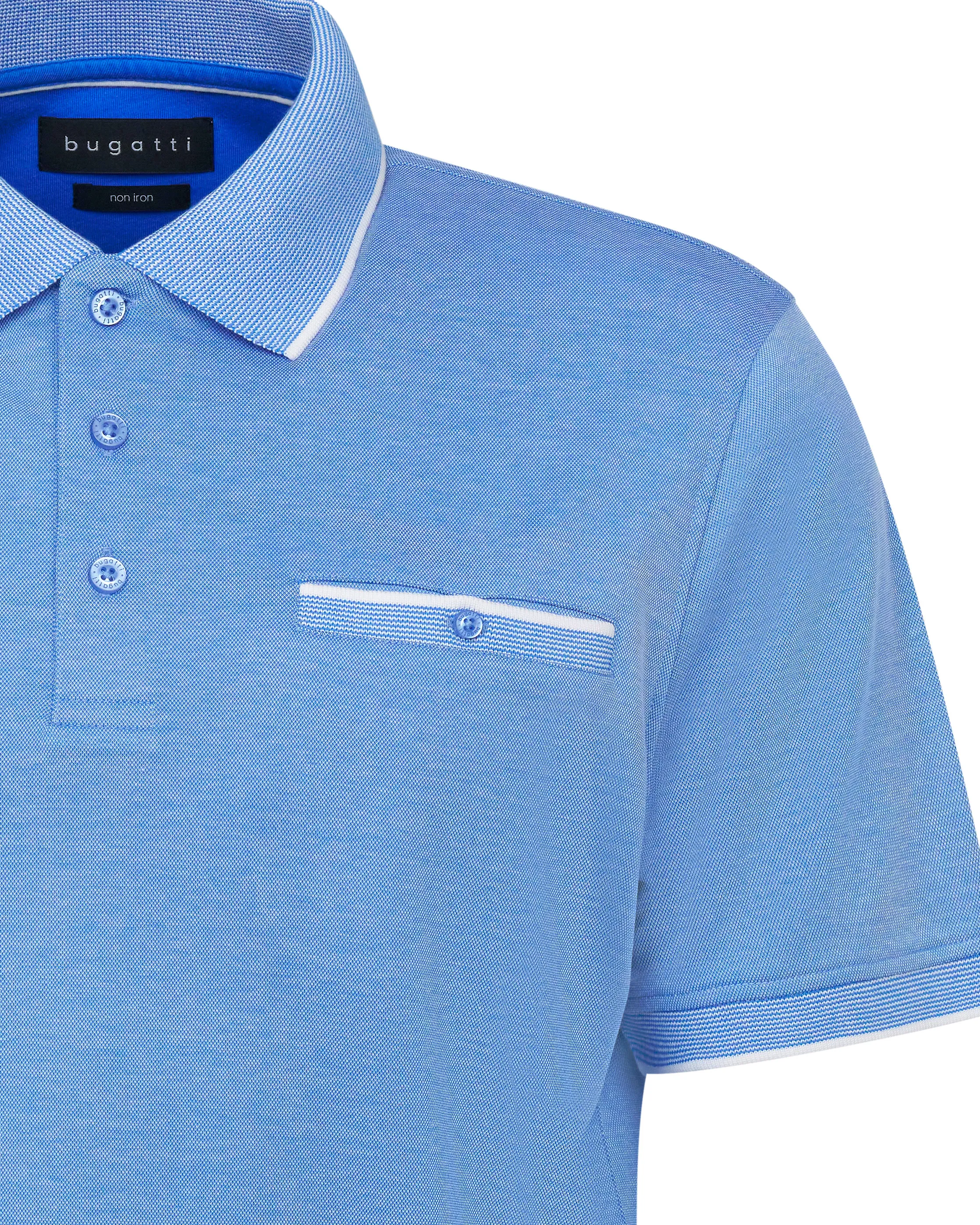 Bugatti clothing Polo KM Blauw 101175-001-L