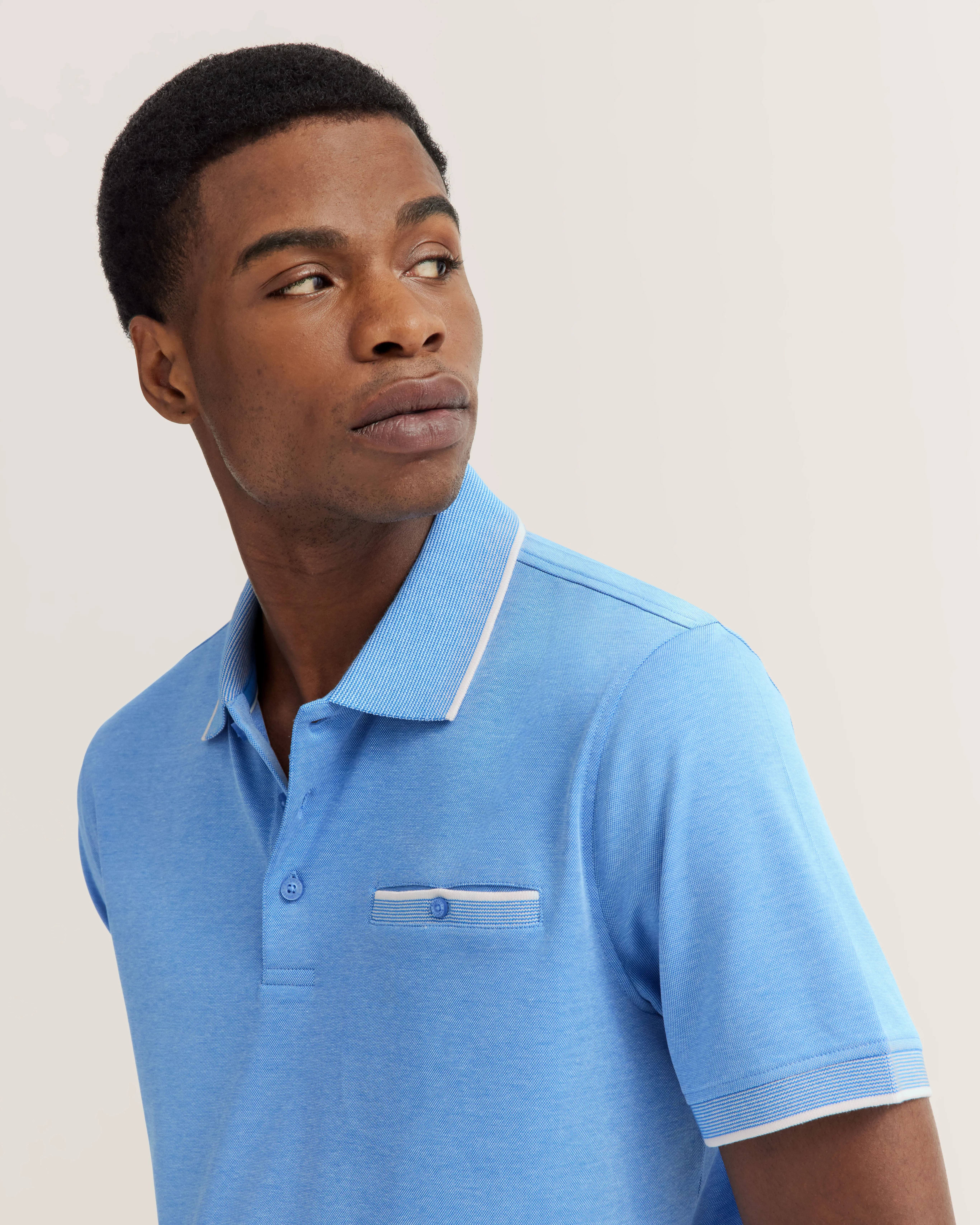 Bugatti clothing Polo KM Blauw 101175-001-L