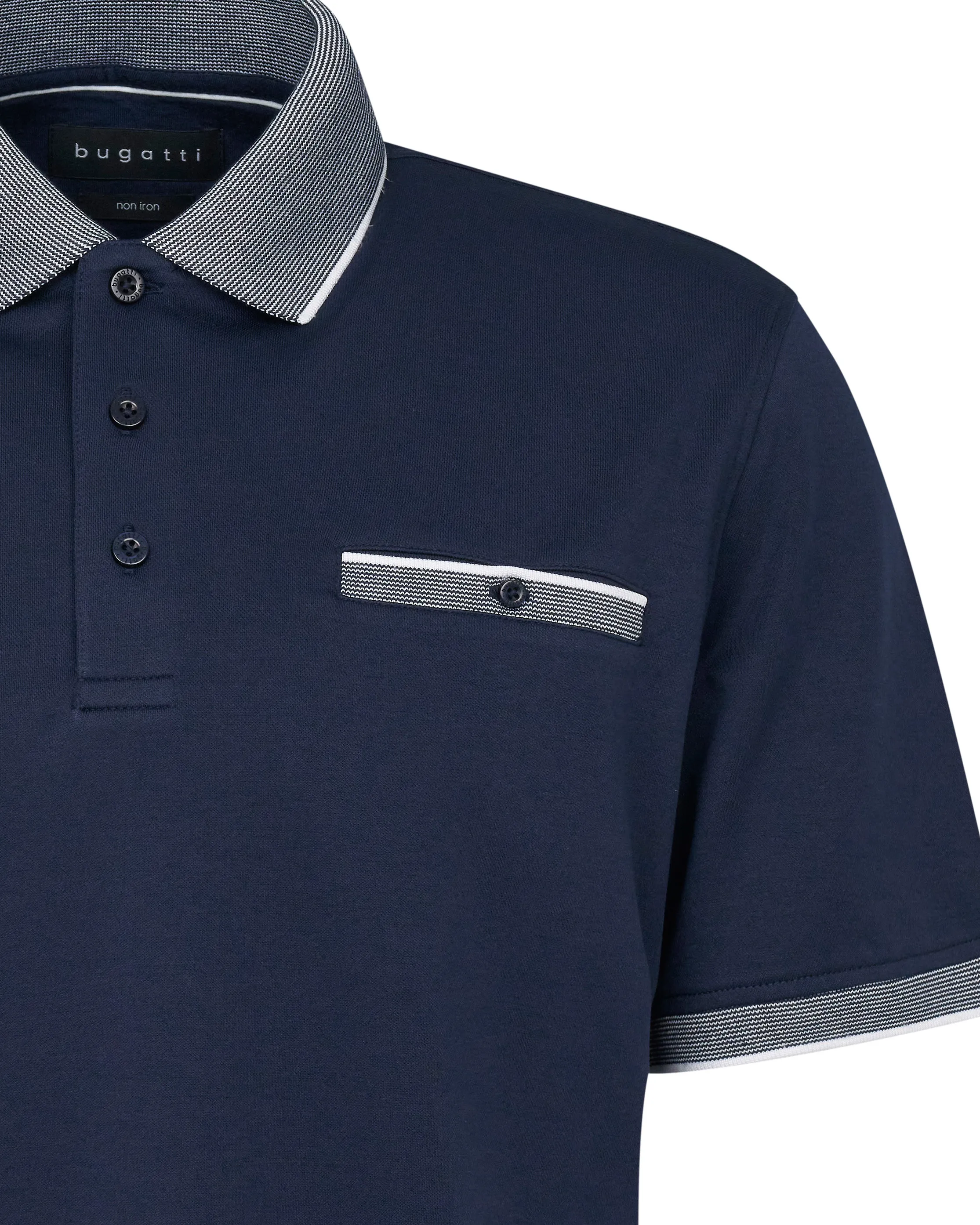 Bugatti clothing Polo KM Donker blauw 101176-001-L