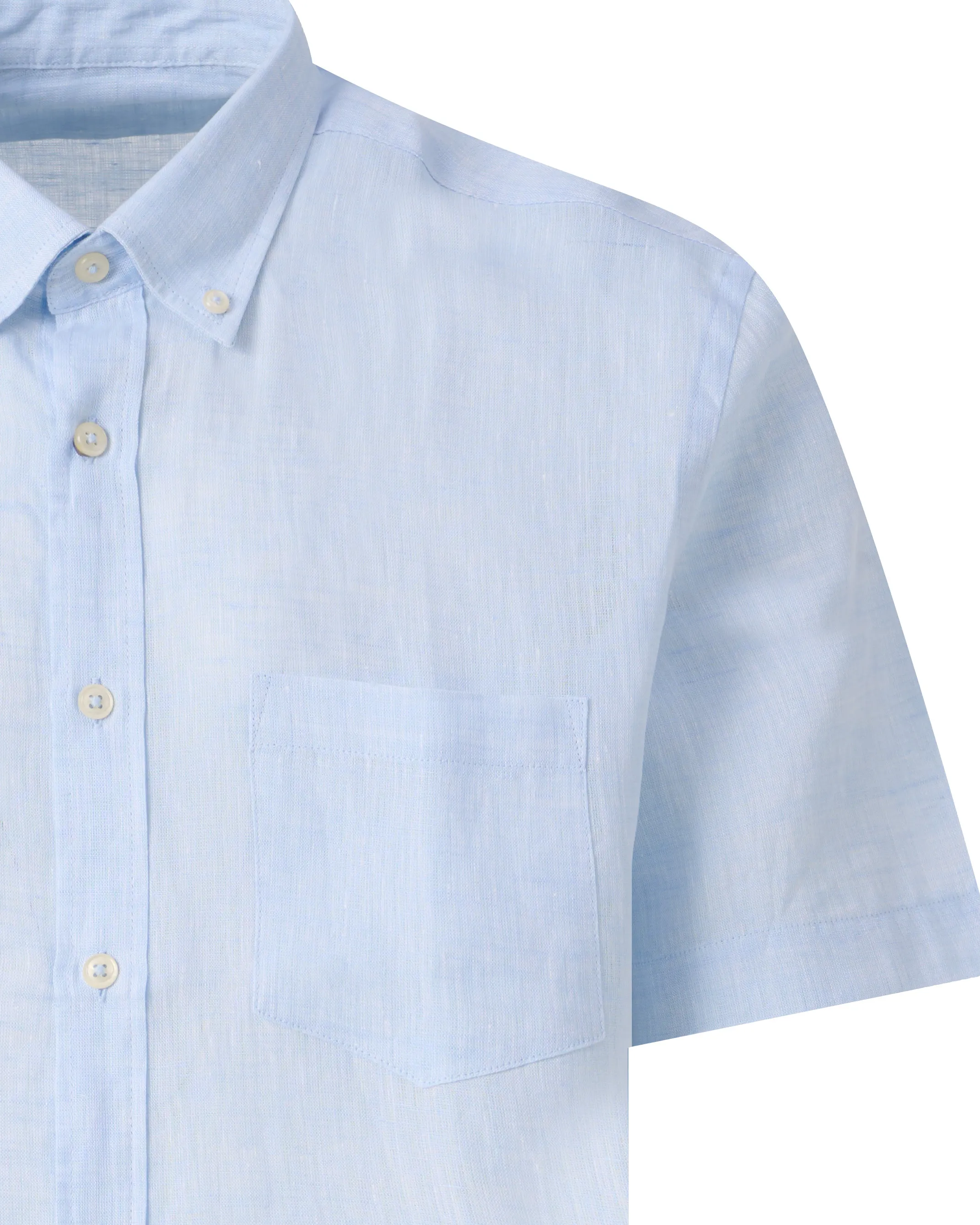 Bugatti clothing Casual Overhemd KM Licht blauw 101191-001-L