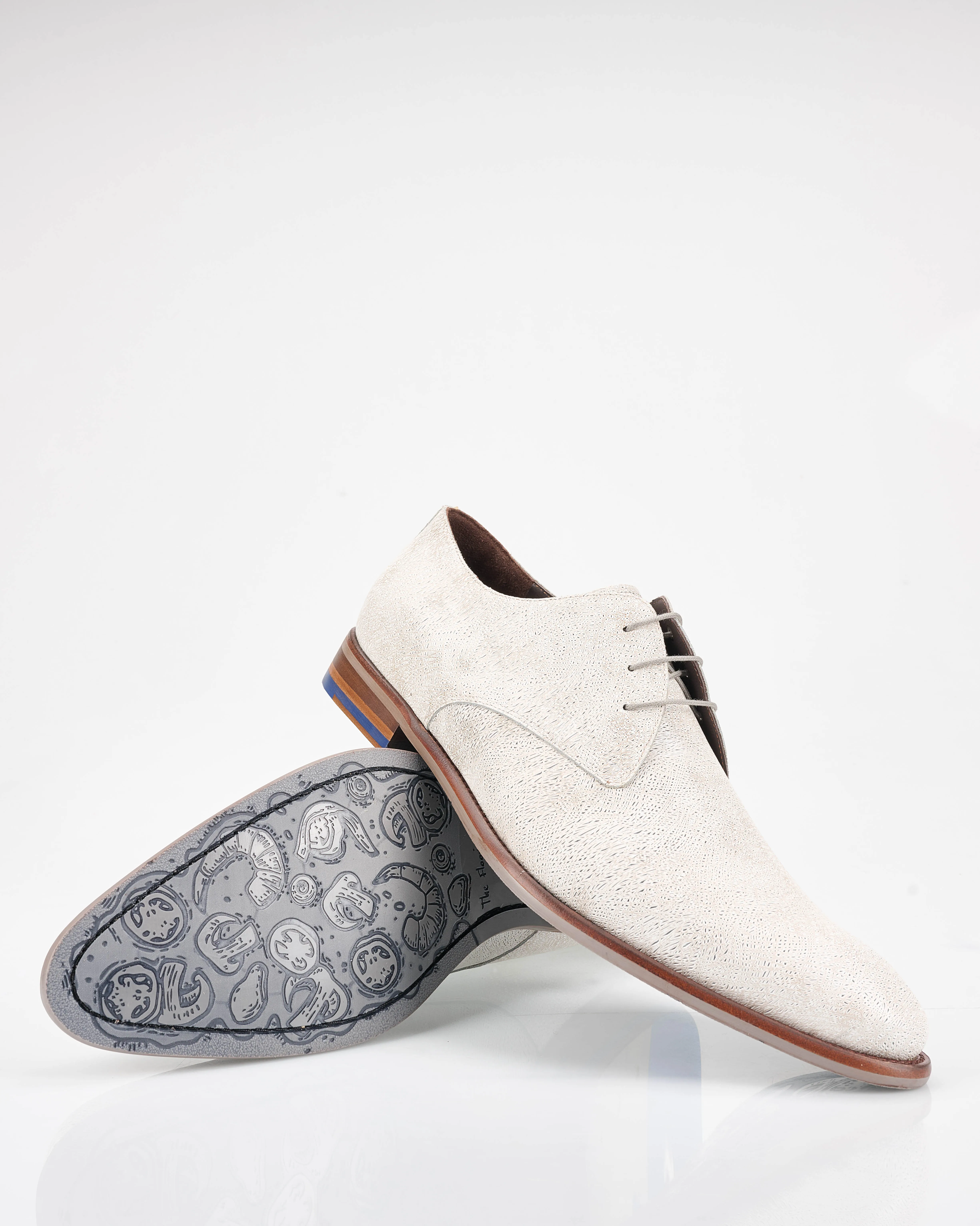 Floris van Bommel De Stapper Geklede schoenen Geel 101207-001-10