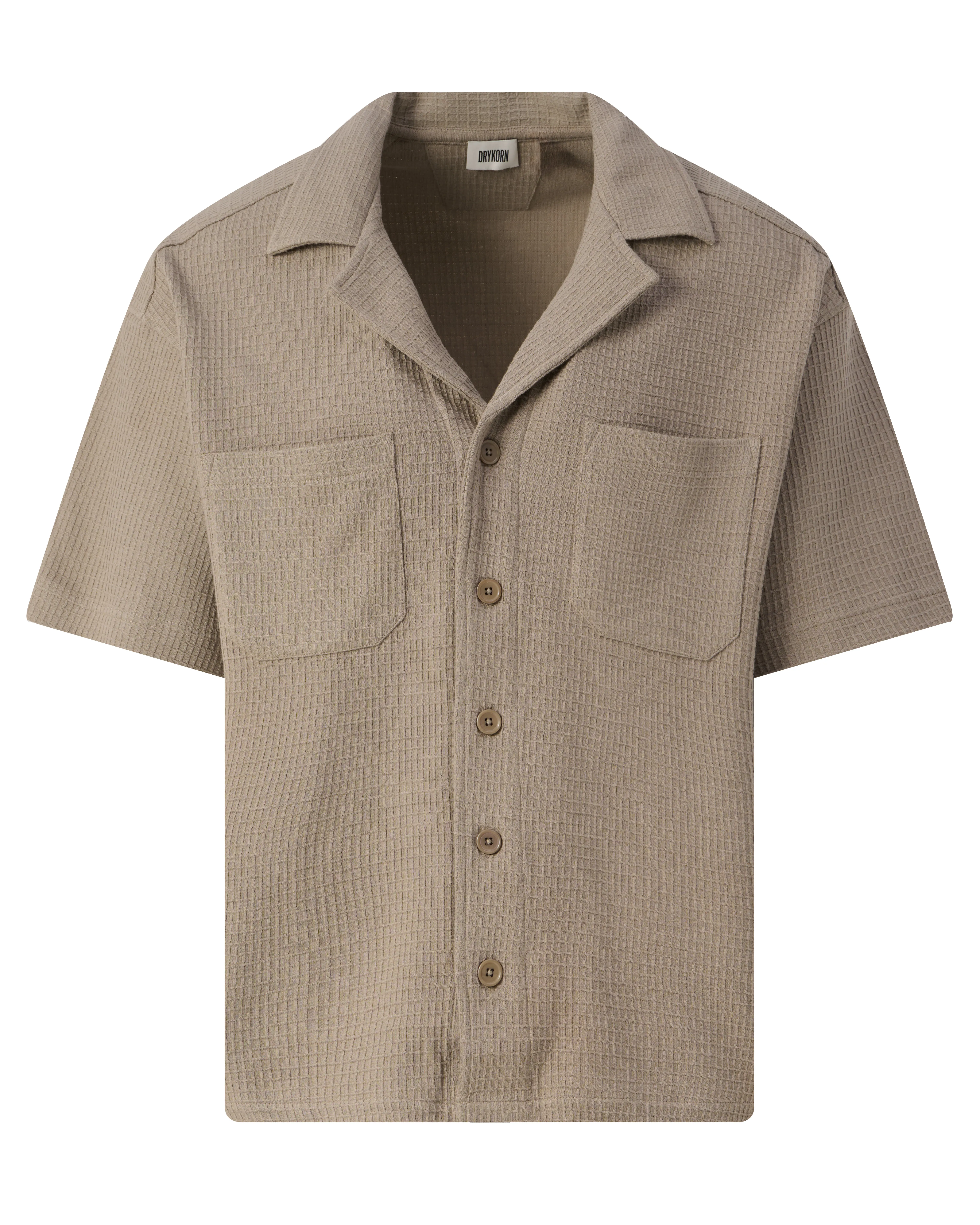 Drykorn Lauwrenz Polo KM Bruin 101288-001-L