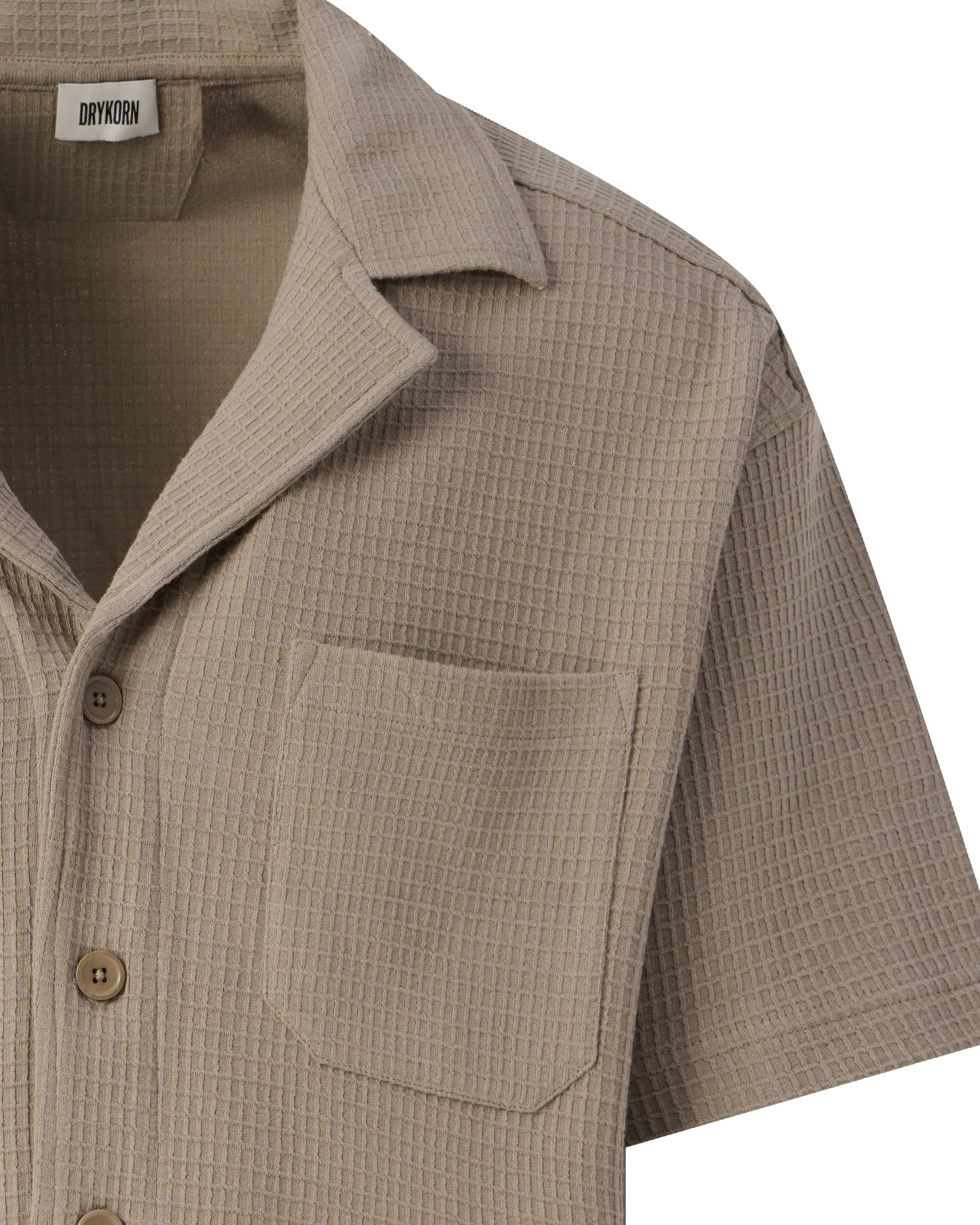 Drykorn Lauwrenz Polo KM Bruin 101288-001-L