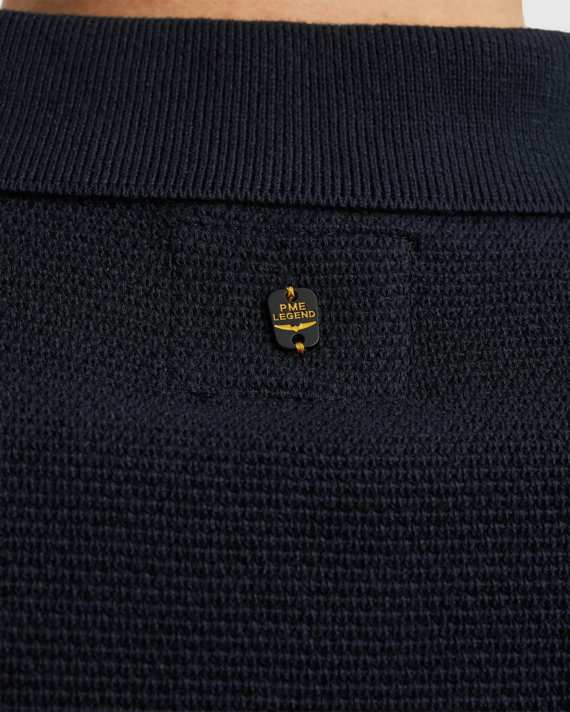 PME Legend Polo KM Blauw 101328-001-L