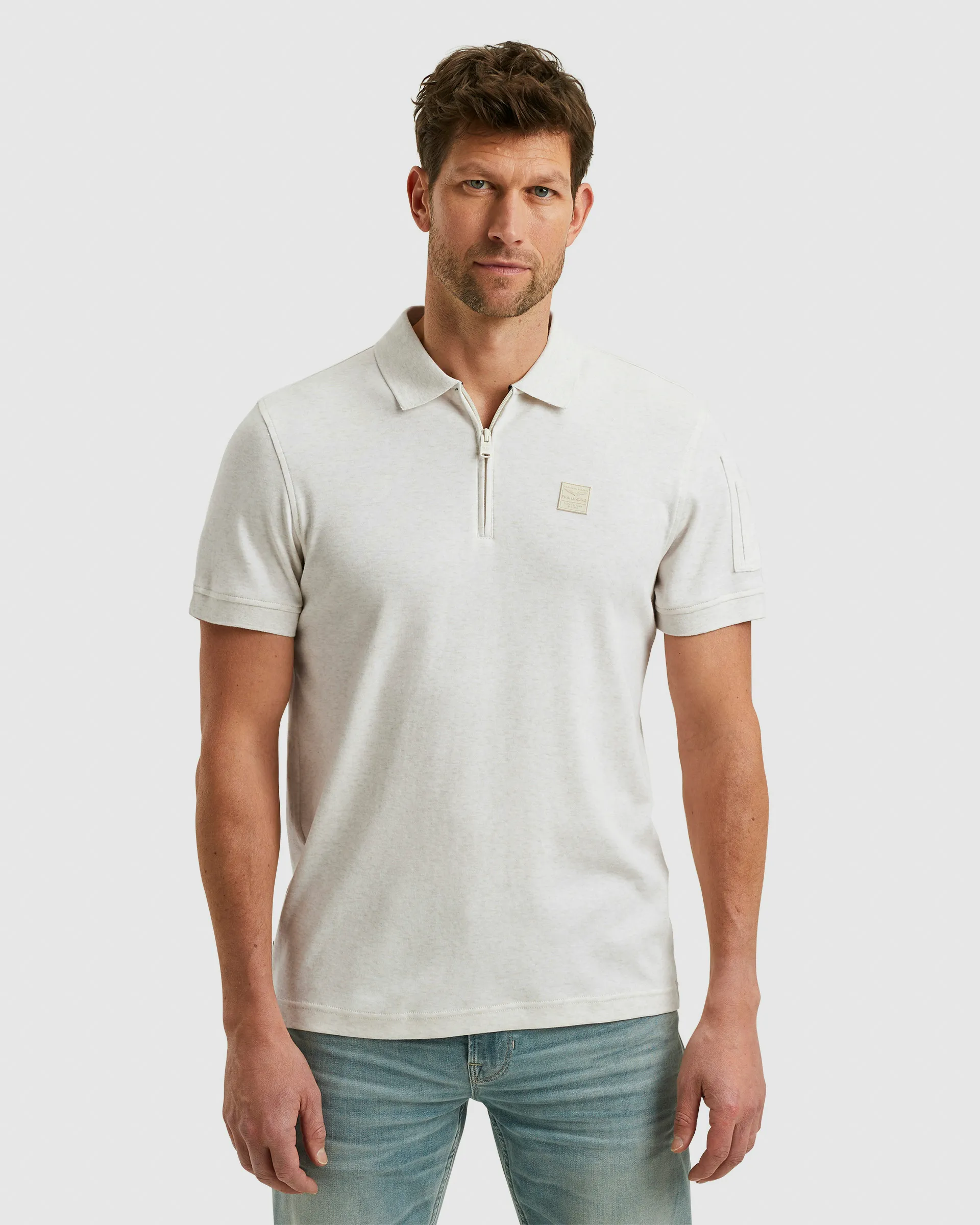 PME Legend Polo KM Wit 101381-001-L