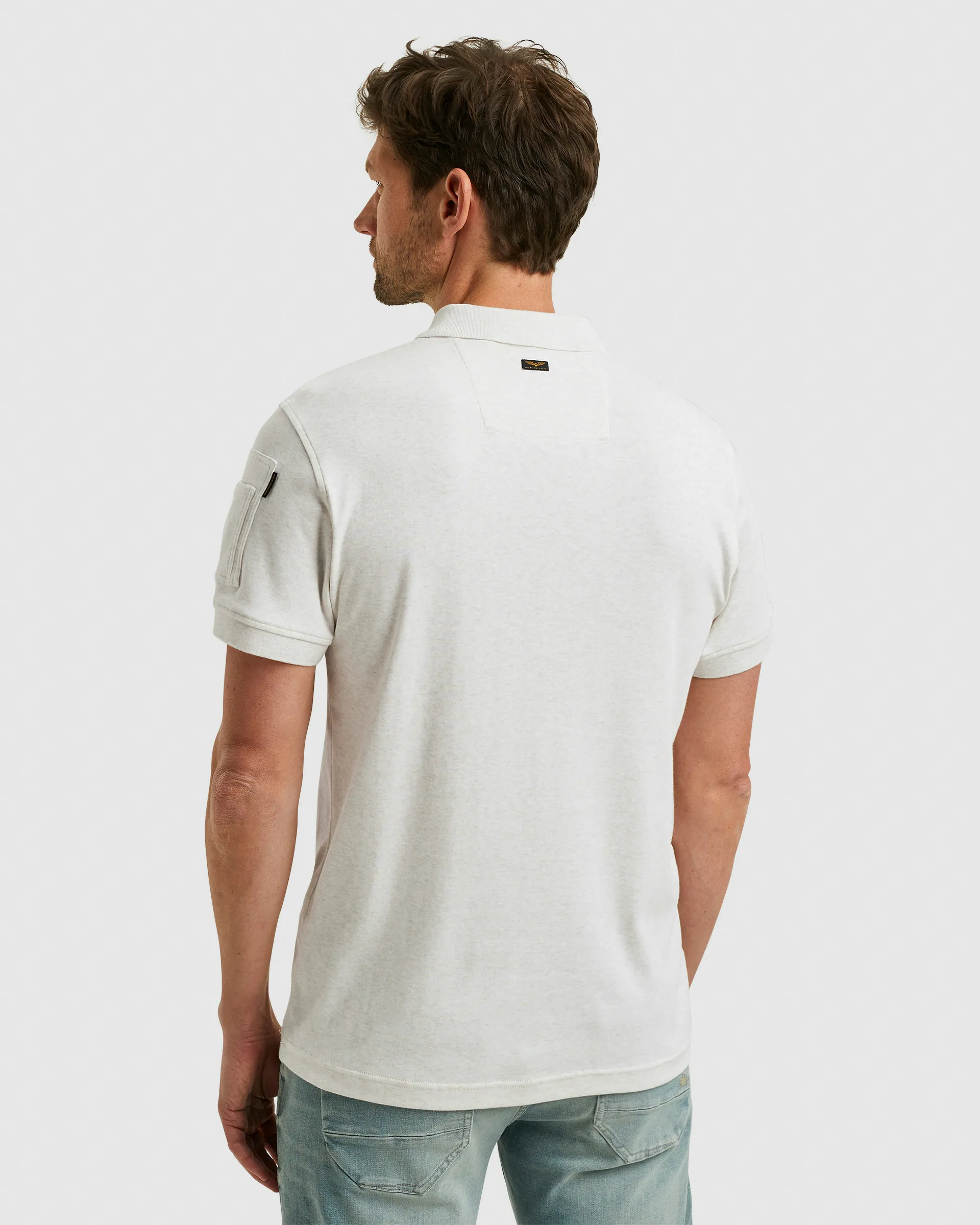 PME Legend Polo KM Wit 101381-001-L