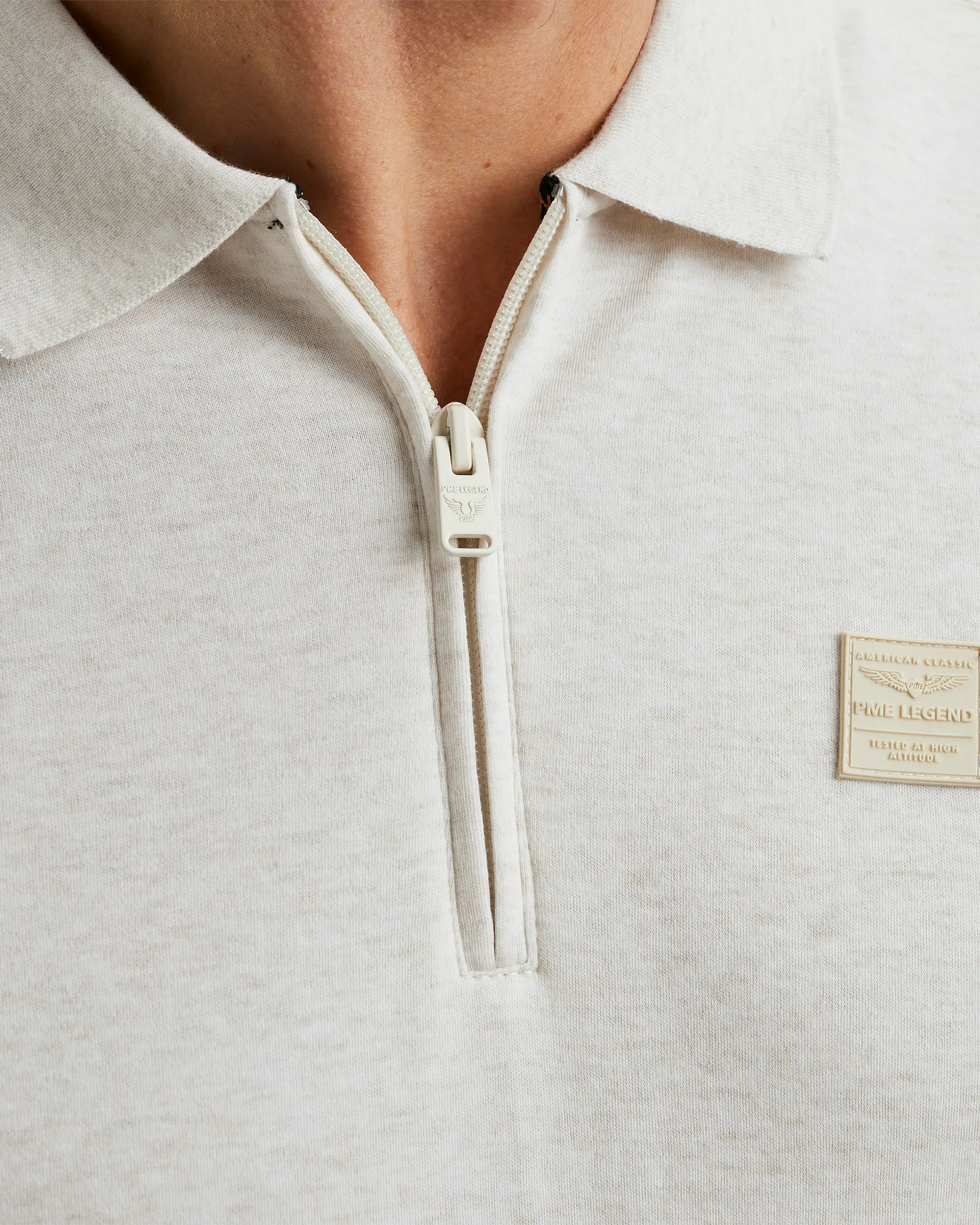 PME Legend Polo KM Wit 101381-001-L