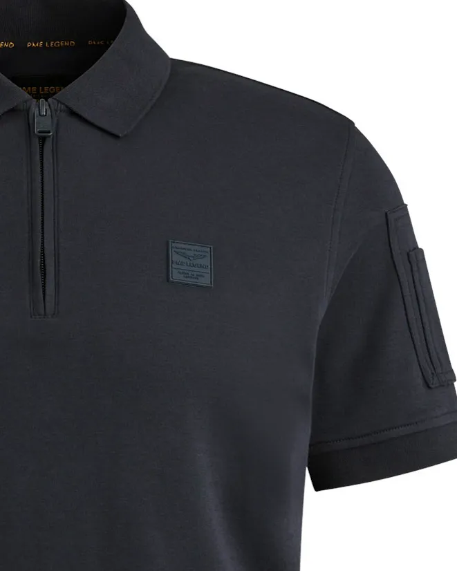 PME Legend Polo KM Blauw 101382-001-L