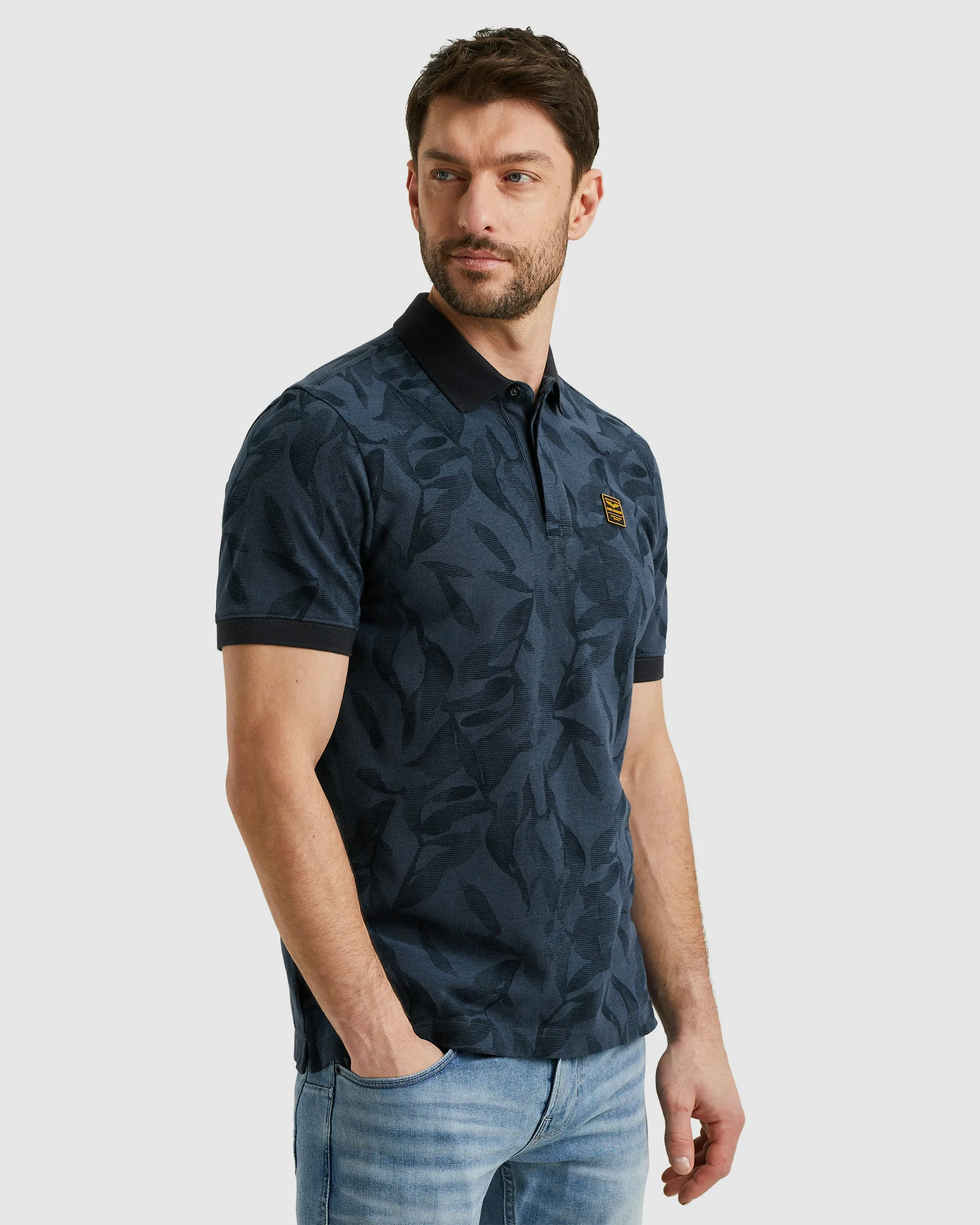 PME Legend Polo KM Blauw 101431-001-L