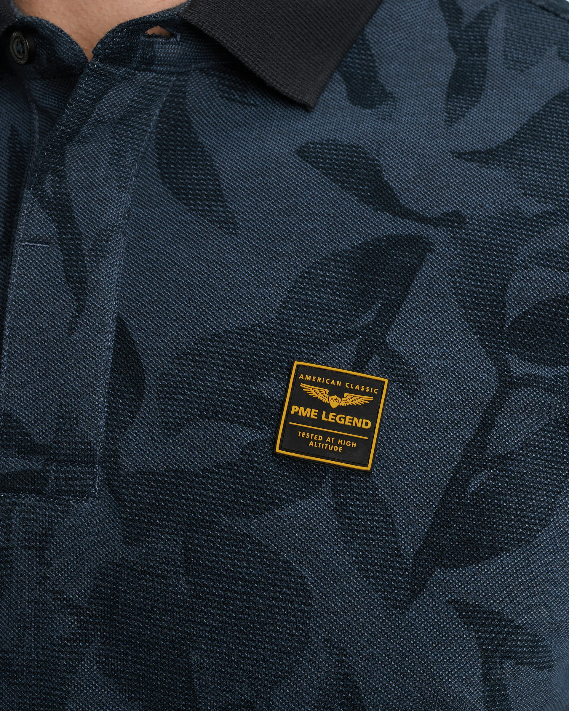 PME Legend Polo KM Blauw 101431-001-L