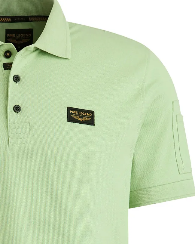 PME Legend Polo KM Groen 101440-001-L