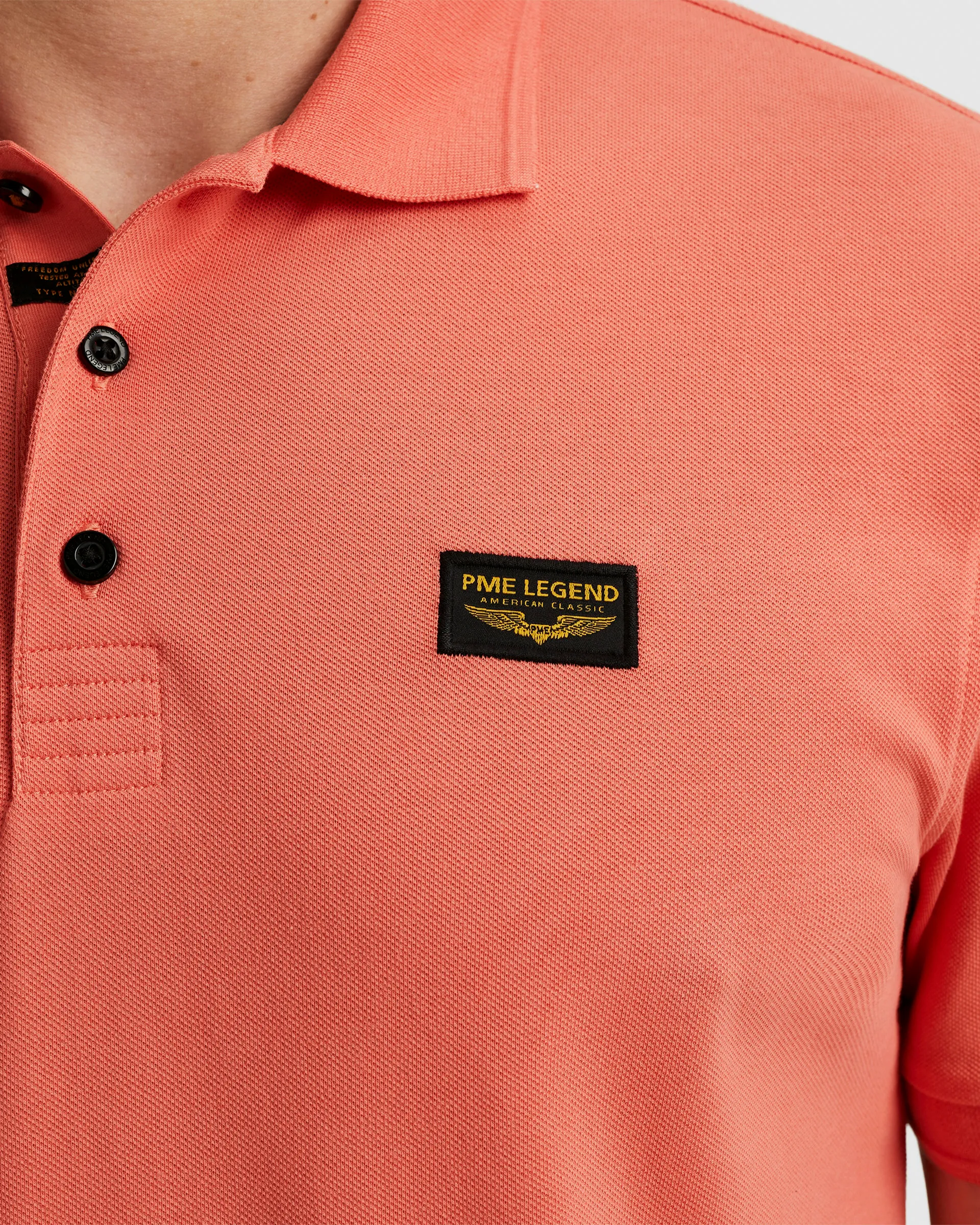 PME Legend Polo KM Rood 101441-001-L