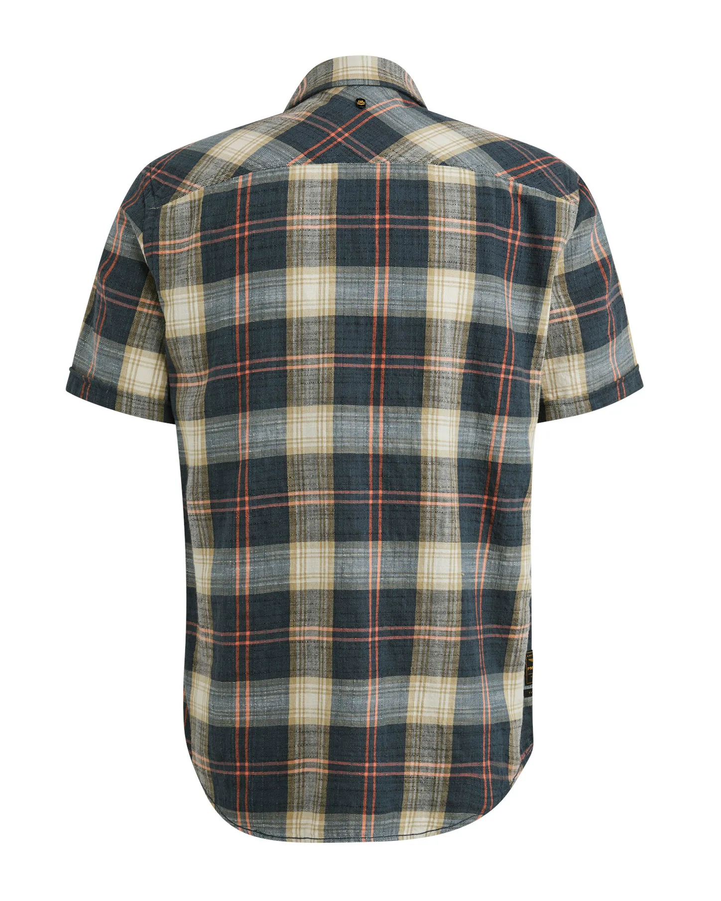 PME Legend Casual Overhemd KM Blauw 101469-001-L