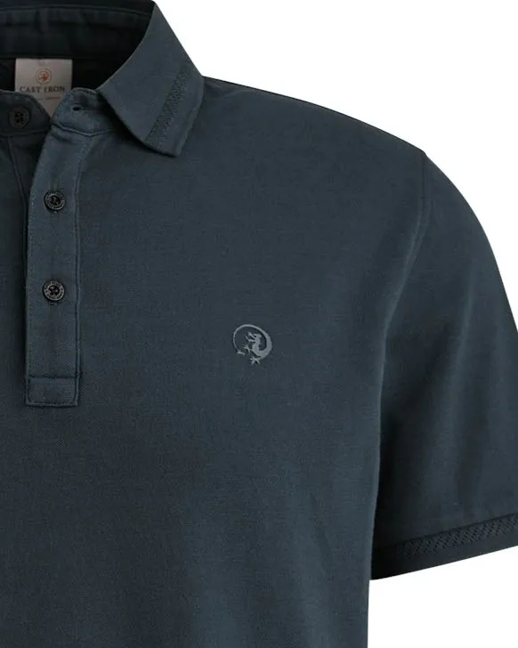Cast Iron Polo KM Blauw 101491-001-L
