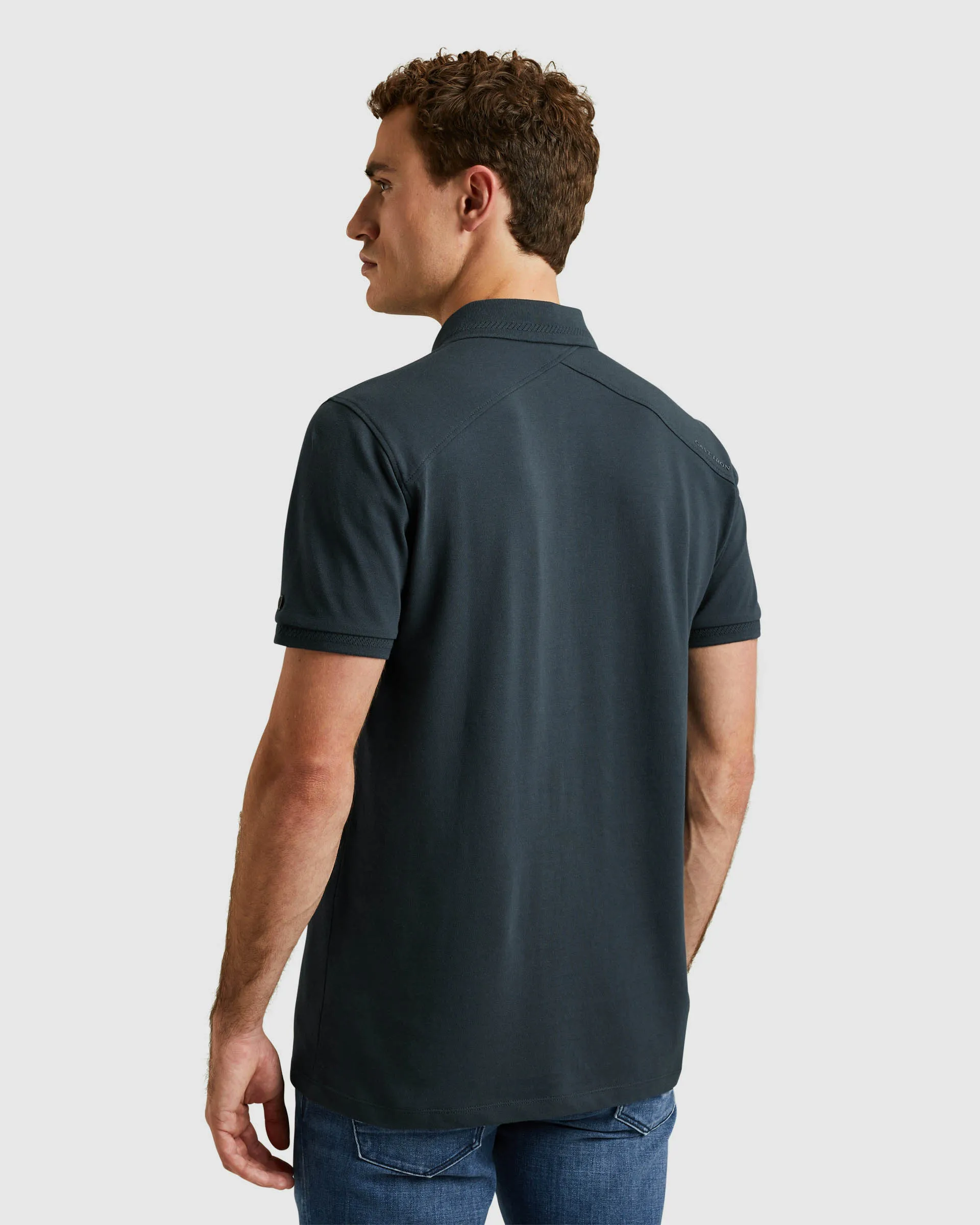 Cast Iron Polo KM Blauw 101491-001-L