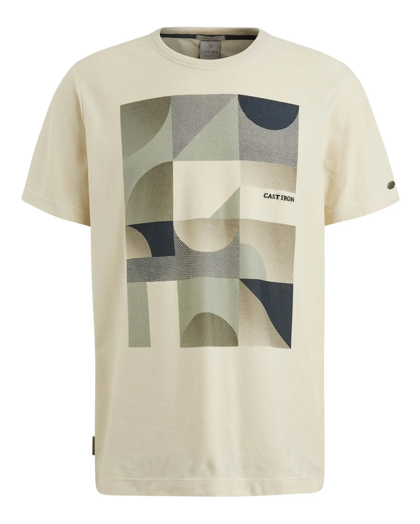 Cast Iron T-shirt KM Ecru 101511-001-L