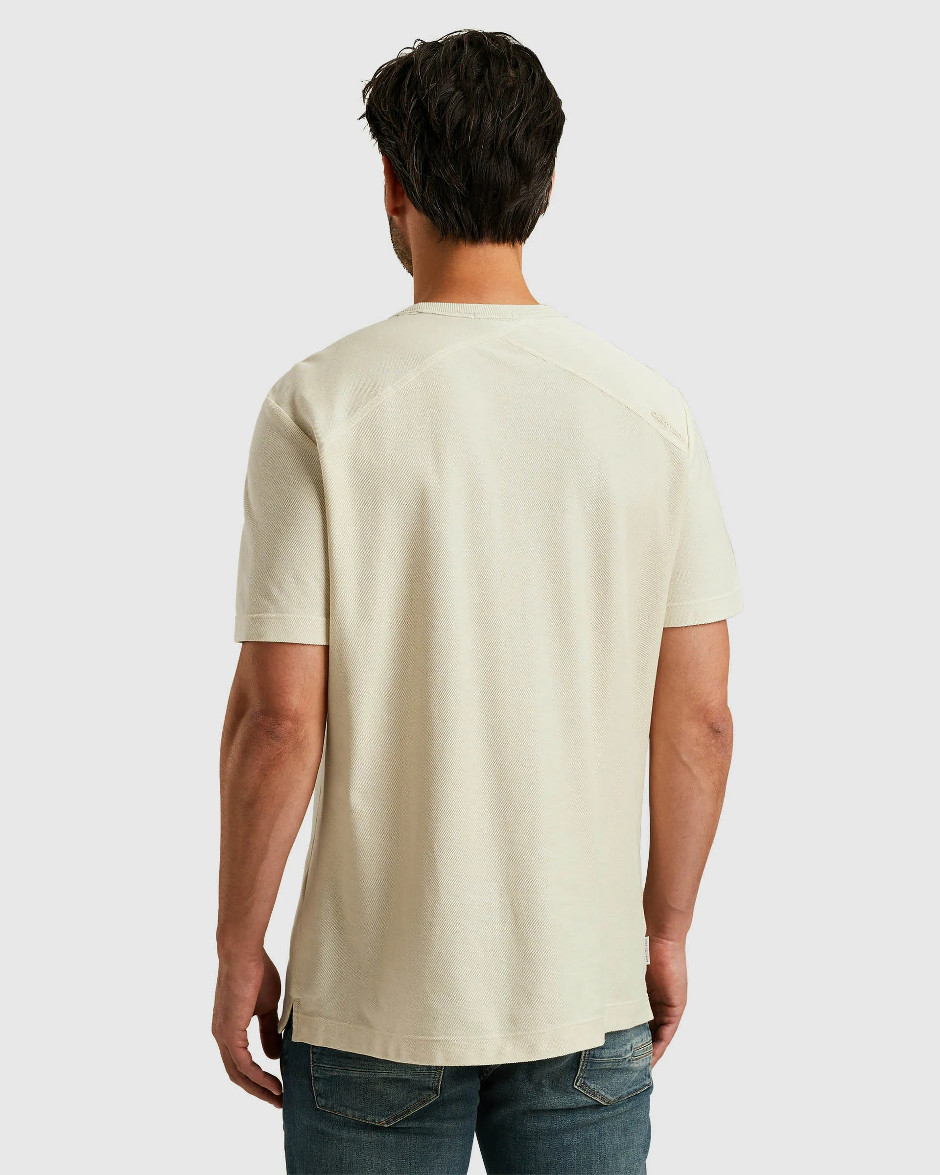 Cast Iron T-shirt KM Ecru 101511-001-L