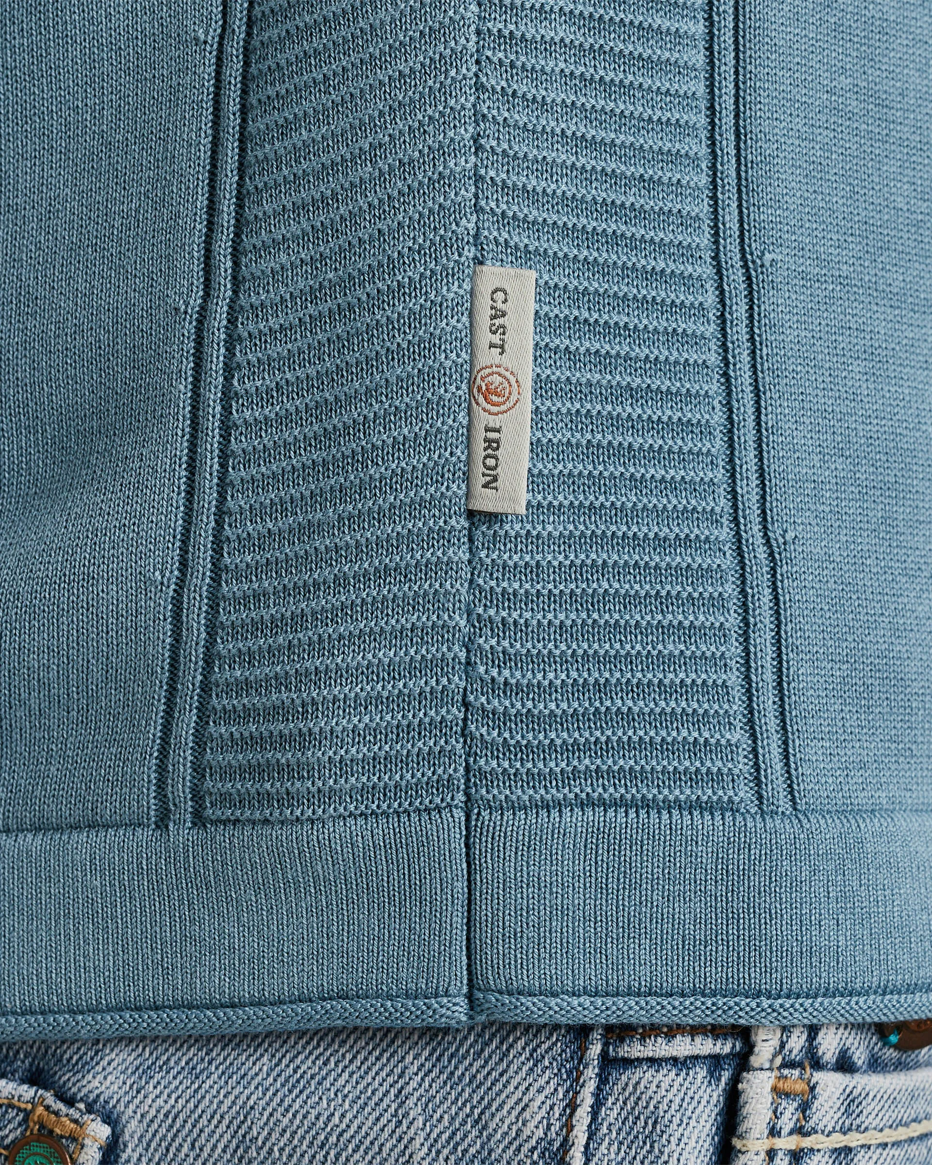 Cast Iron Polo KM Blauw 101518-001-L
