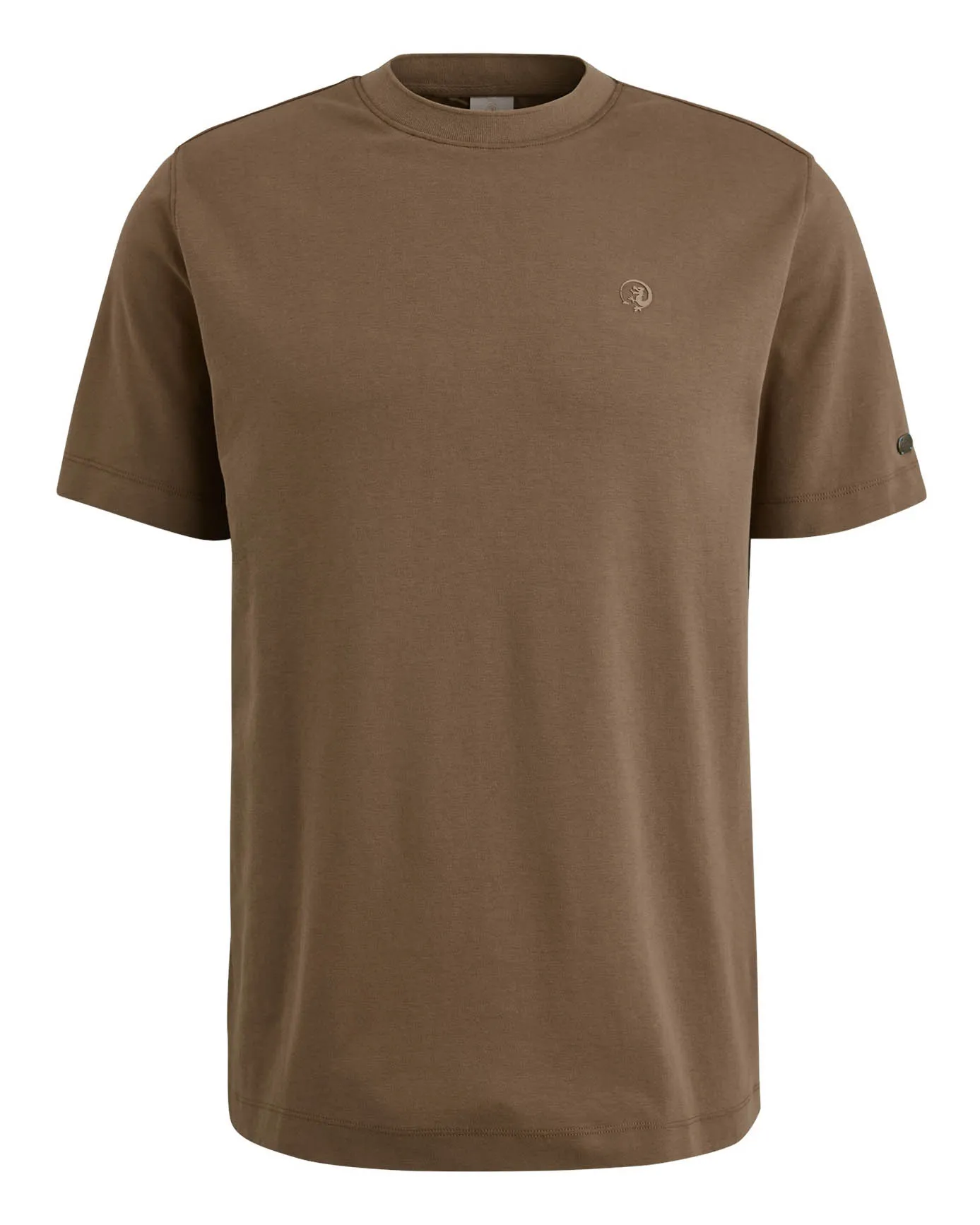Cast Iron T-shirt KM Bruin 101535-001-L