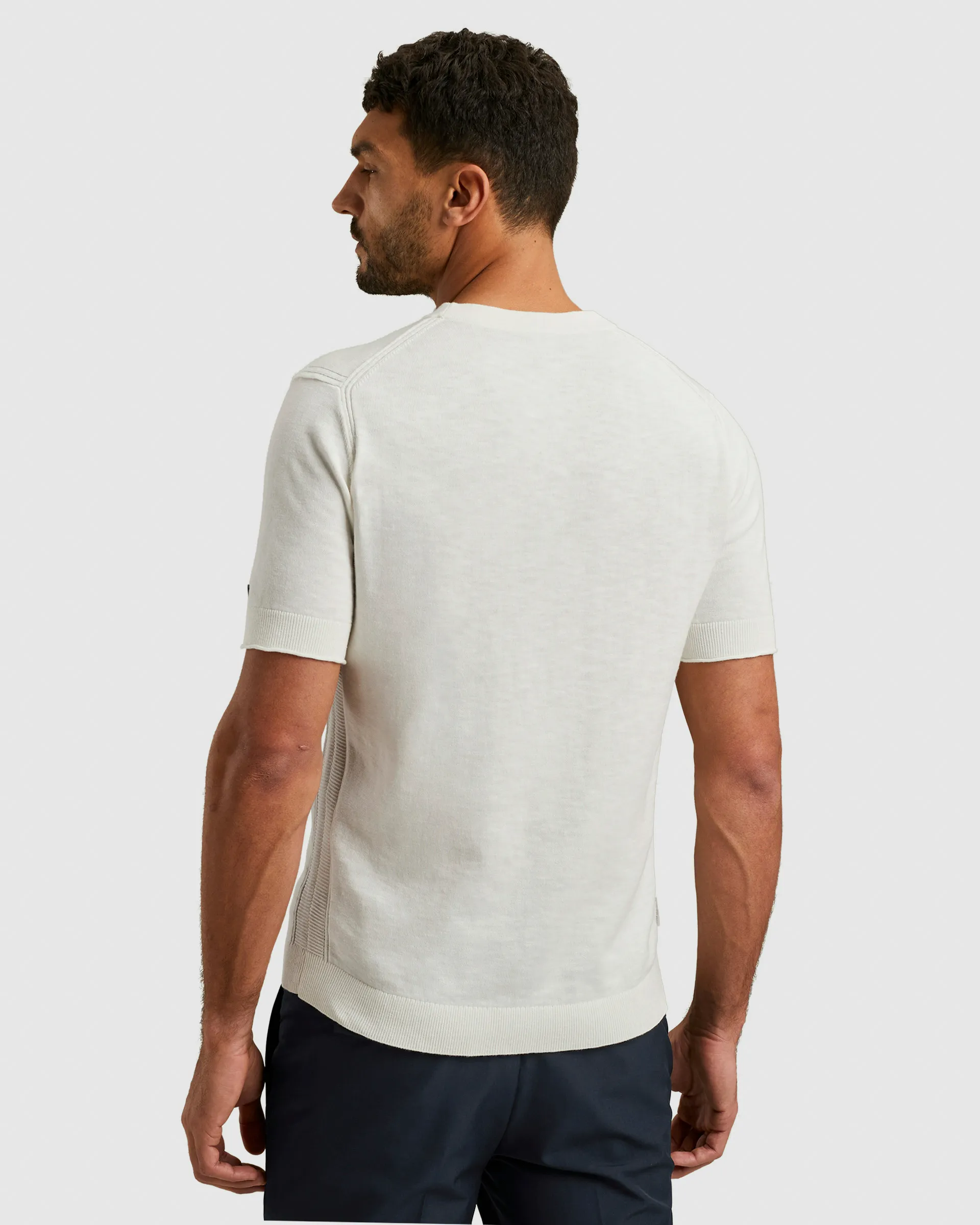 Cast Iron T-shirt KM Wit 101561-001-L