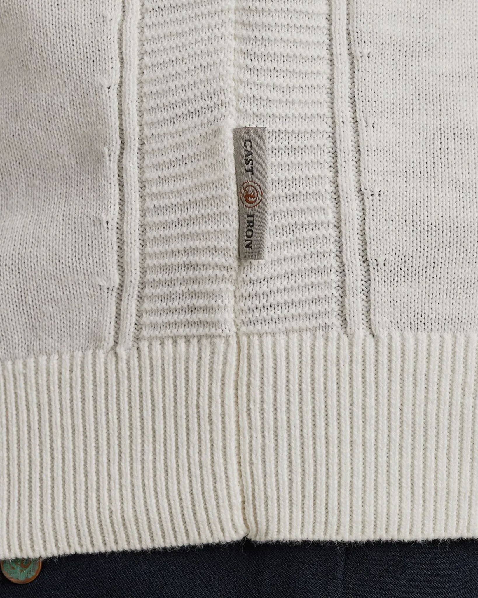 Cast Iron T-shirt Korte mouw Wit 101561-001-XXL