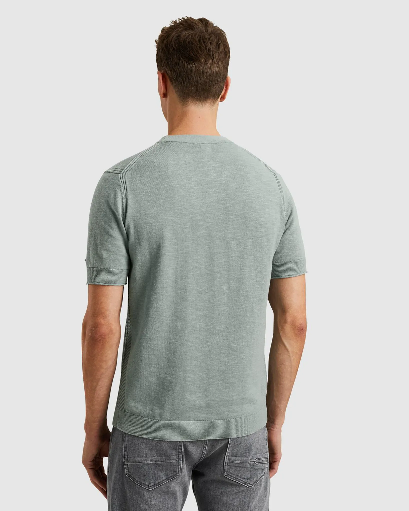 Cast Iron T-shirt Korte mouw Grijs 101562-001-XXL