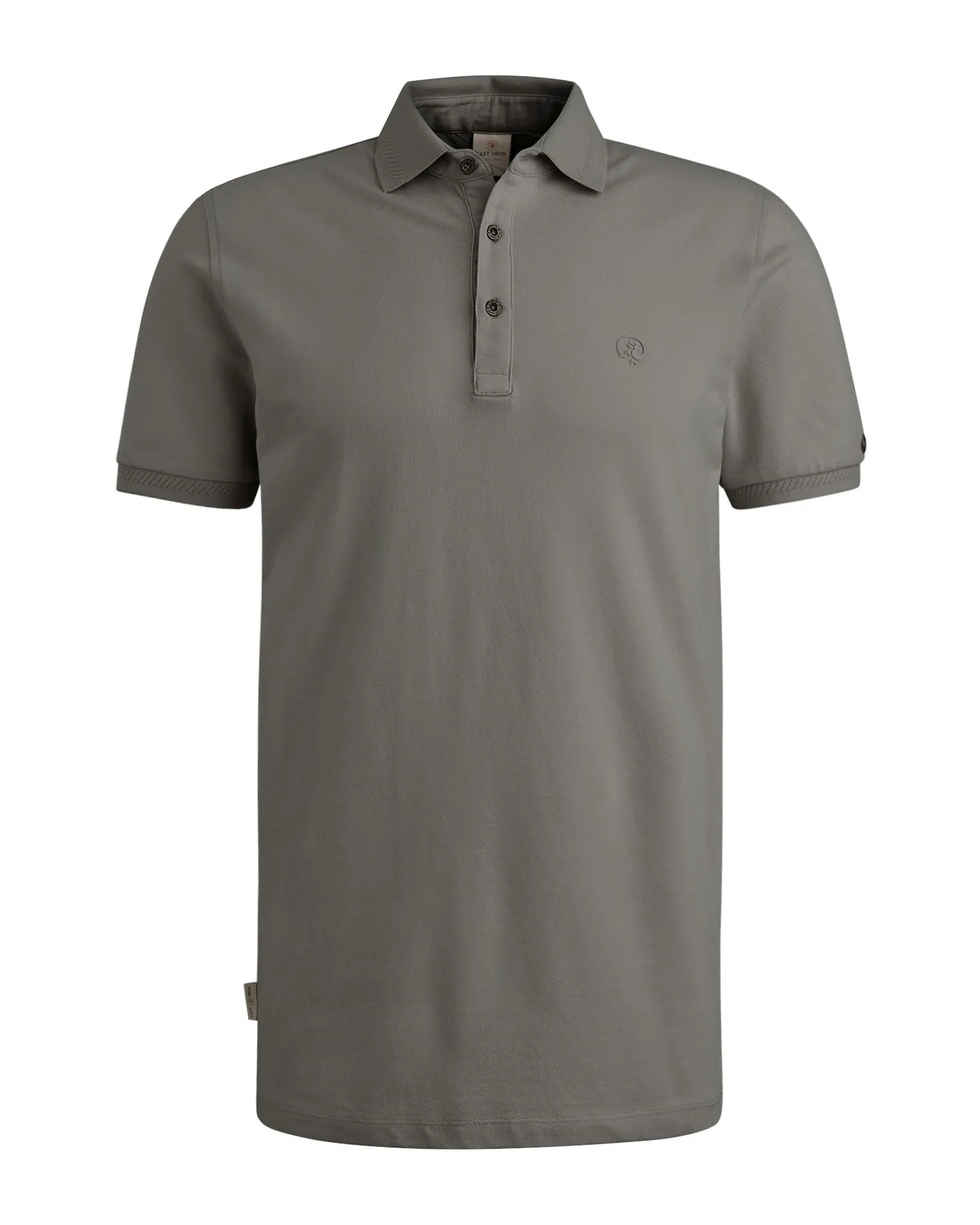 Cast Iron Polo KM Grijs 101571-001-L