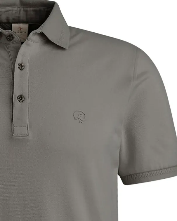 Cast Iron Polo KM Grijs 101571-001-L