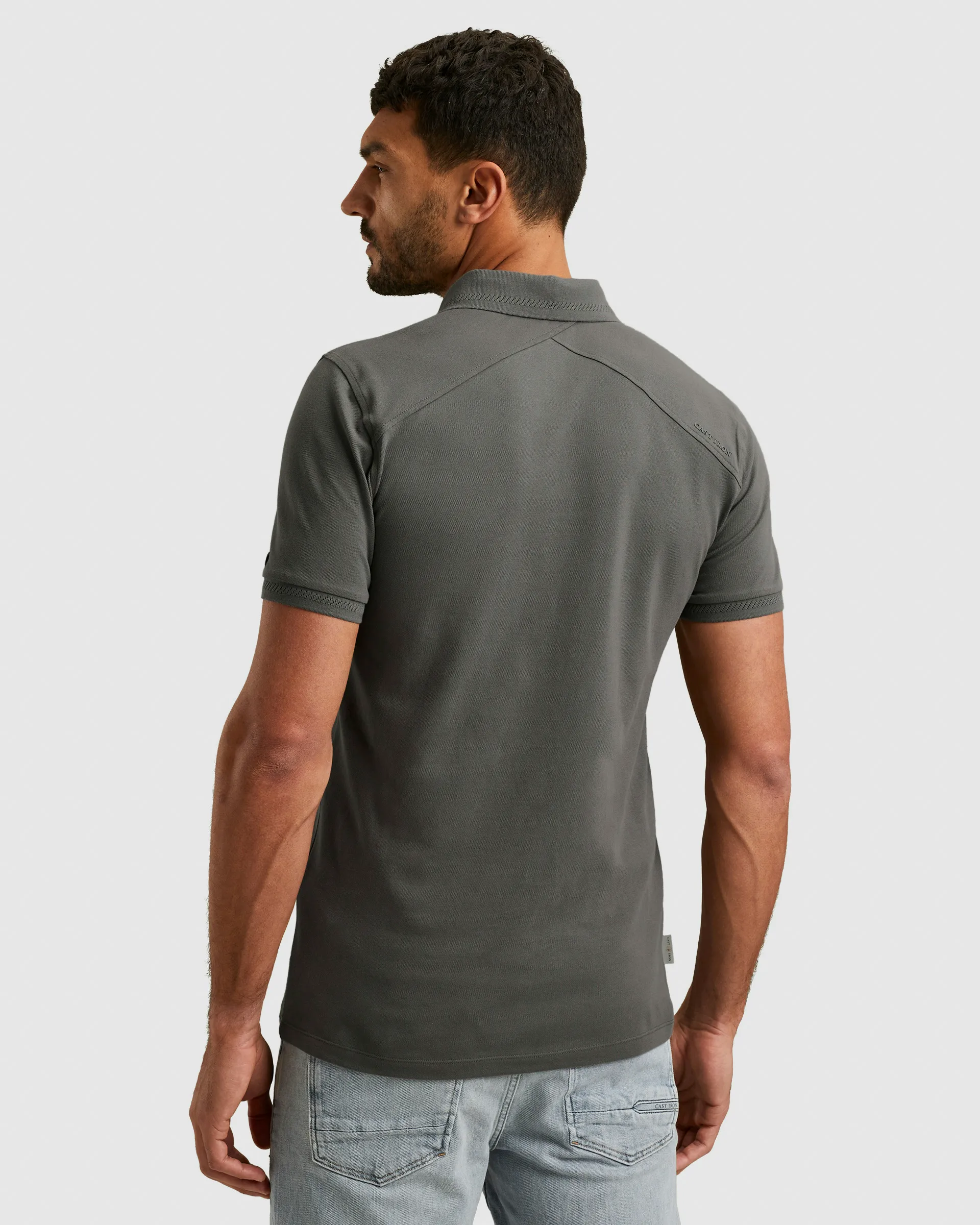 Cast Iron Polo KM Grijs 101571-001-L