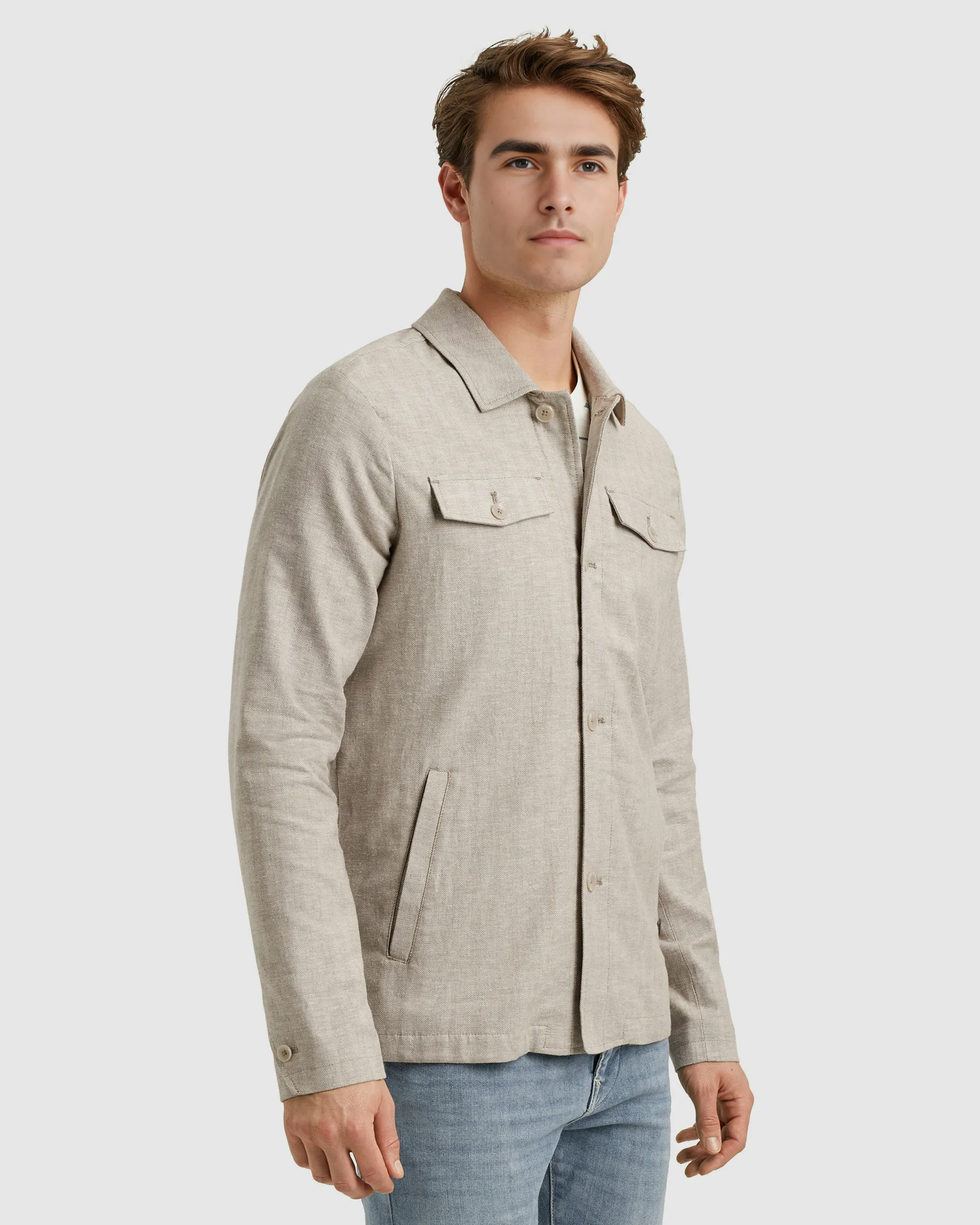 Vanguard Overshirt Bruin 101575-001-L