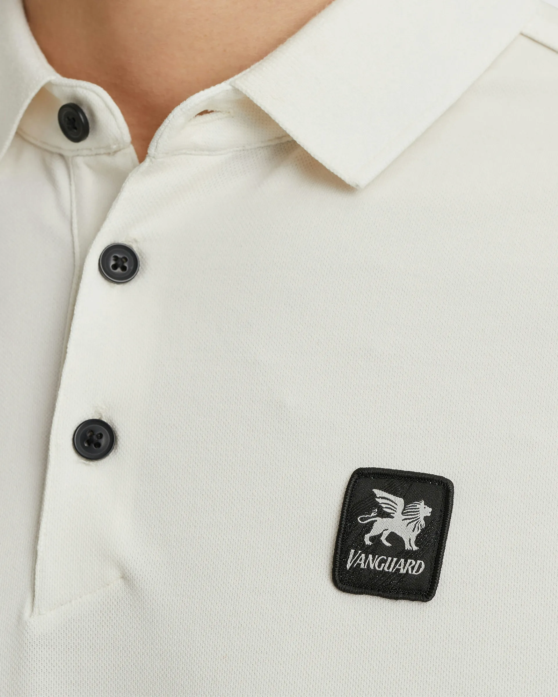Vanguard Polo KM Ecru 101593-001-L