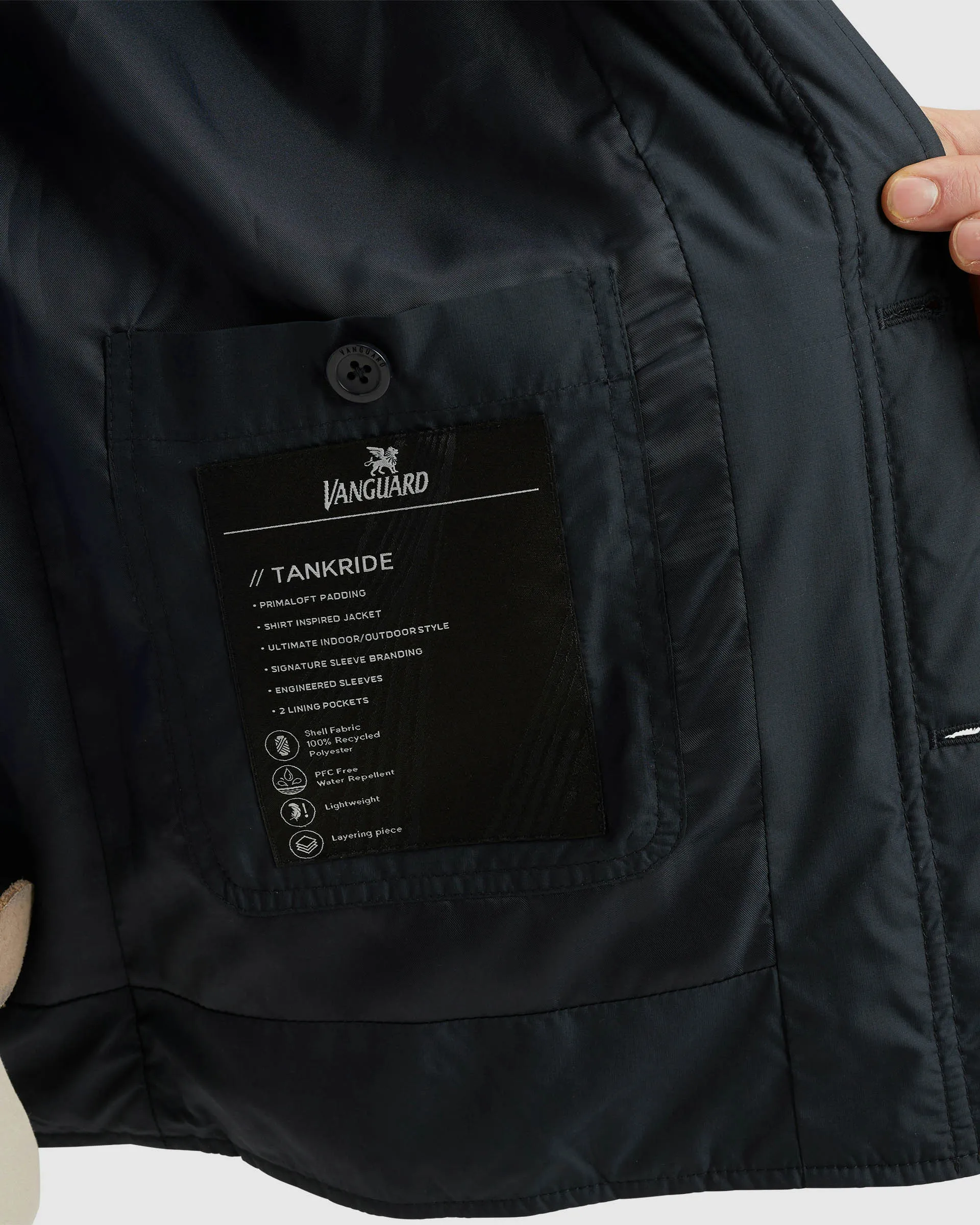 Vanguard Tankride Jack Blauw 101619-001-L