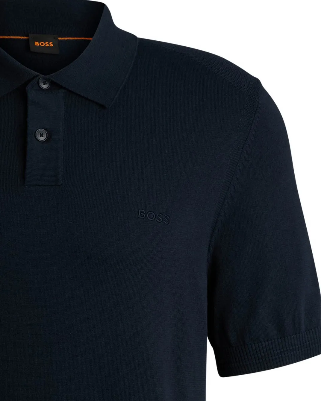 Boss Casual Asac Polo KM Donker blauw 101712-001-L