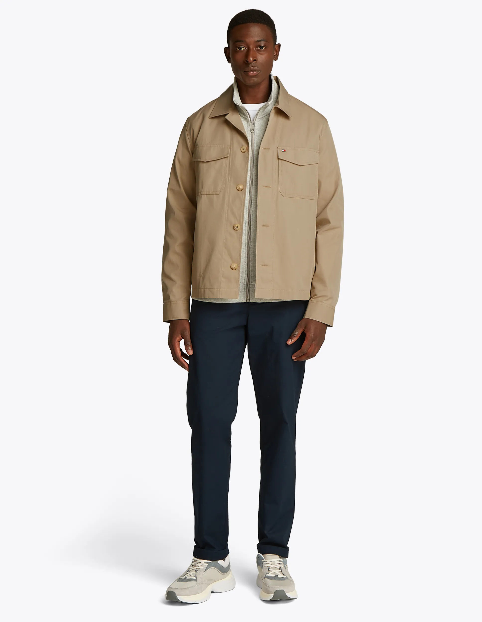 Tommy Hilfiger Menswear Overshirt Groen 101722-001-L