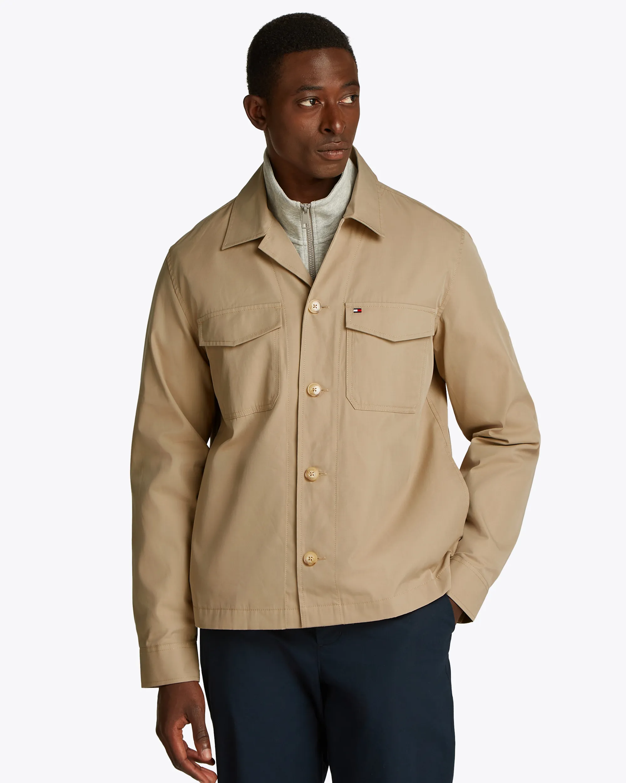 Tommy Hilfiger Menswear Overshirt Groen 101722-001-L