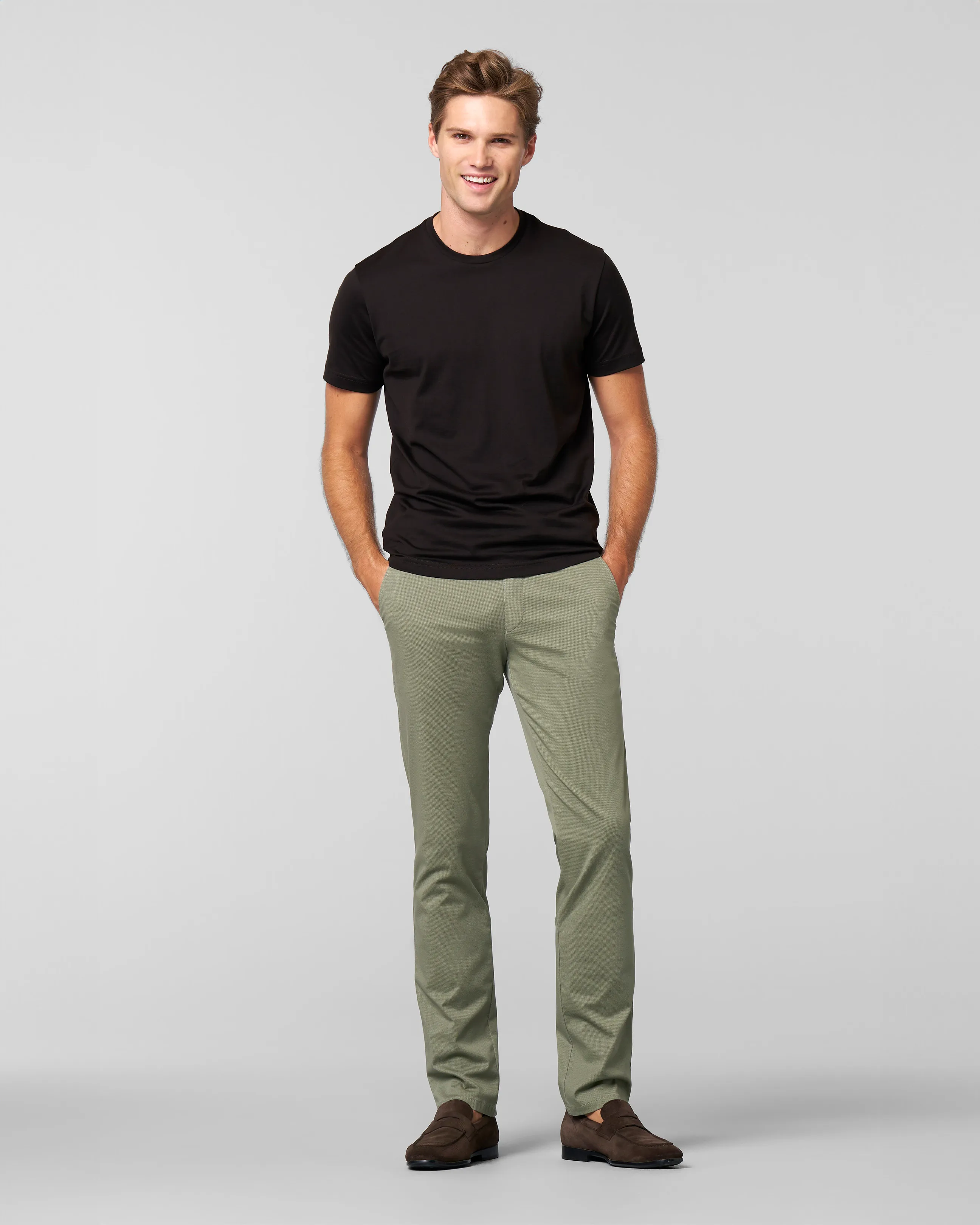 Meyer Bonn Pantalon Groen 101739-001-24