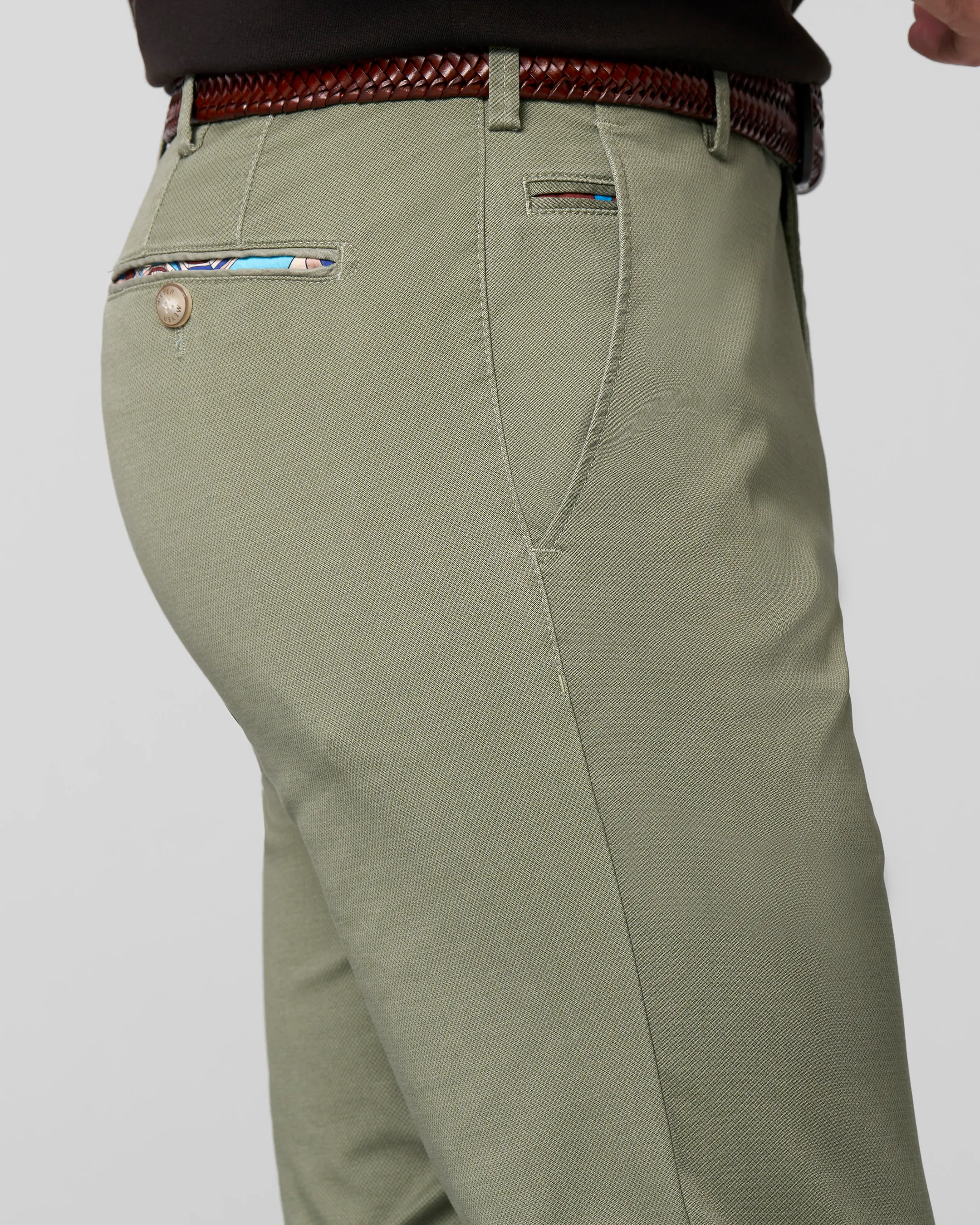 Meyer Bonn Pantalon Groen 101739-001-24