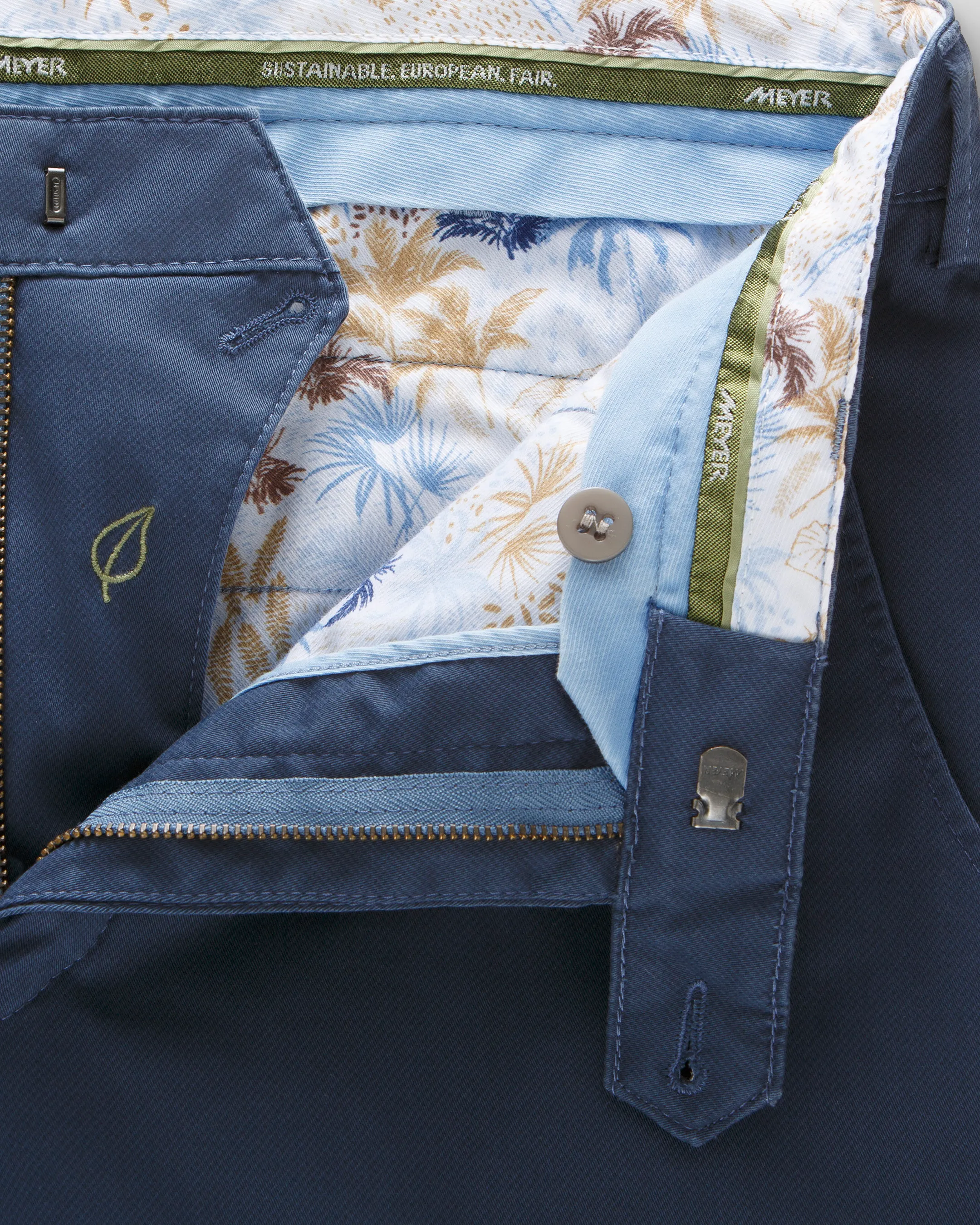 Meyer Bonn Pantalon Blauw 101740-001-24