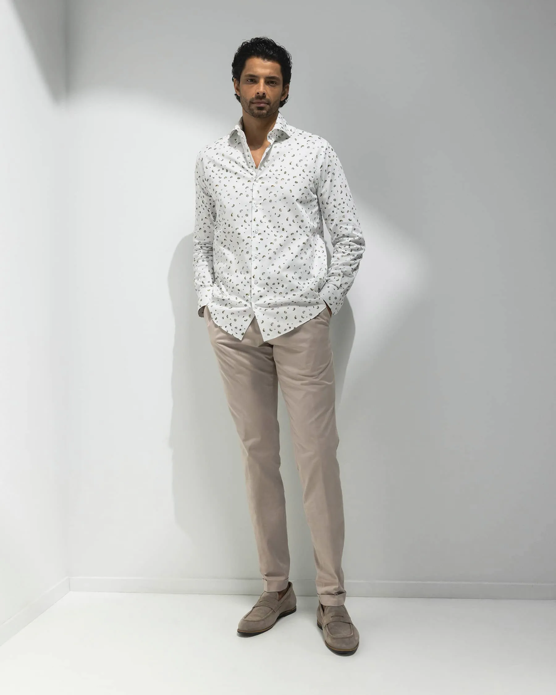 State of Art Casual Overhemd LM Wit 101743-001-4XL