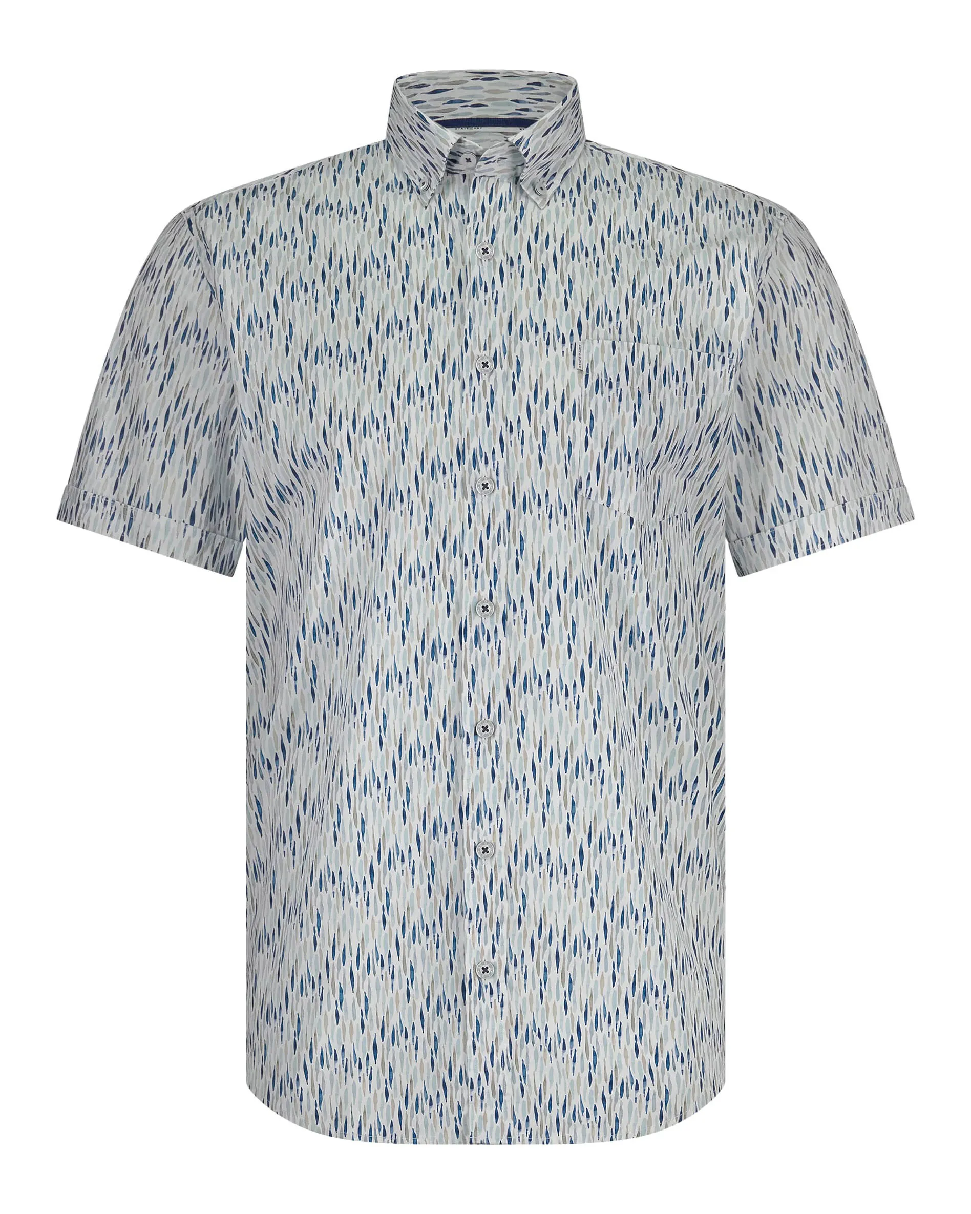 State of Art Casual Overhemd KM Multicolor 101770-001-4XL