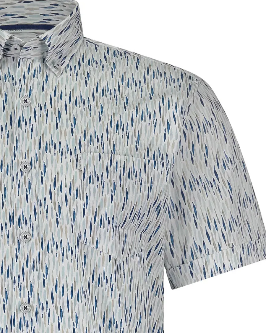 State of Art Casual Overhemd KM Multicolor 101770-001-4XL