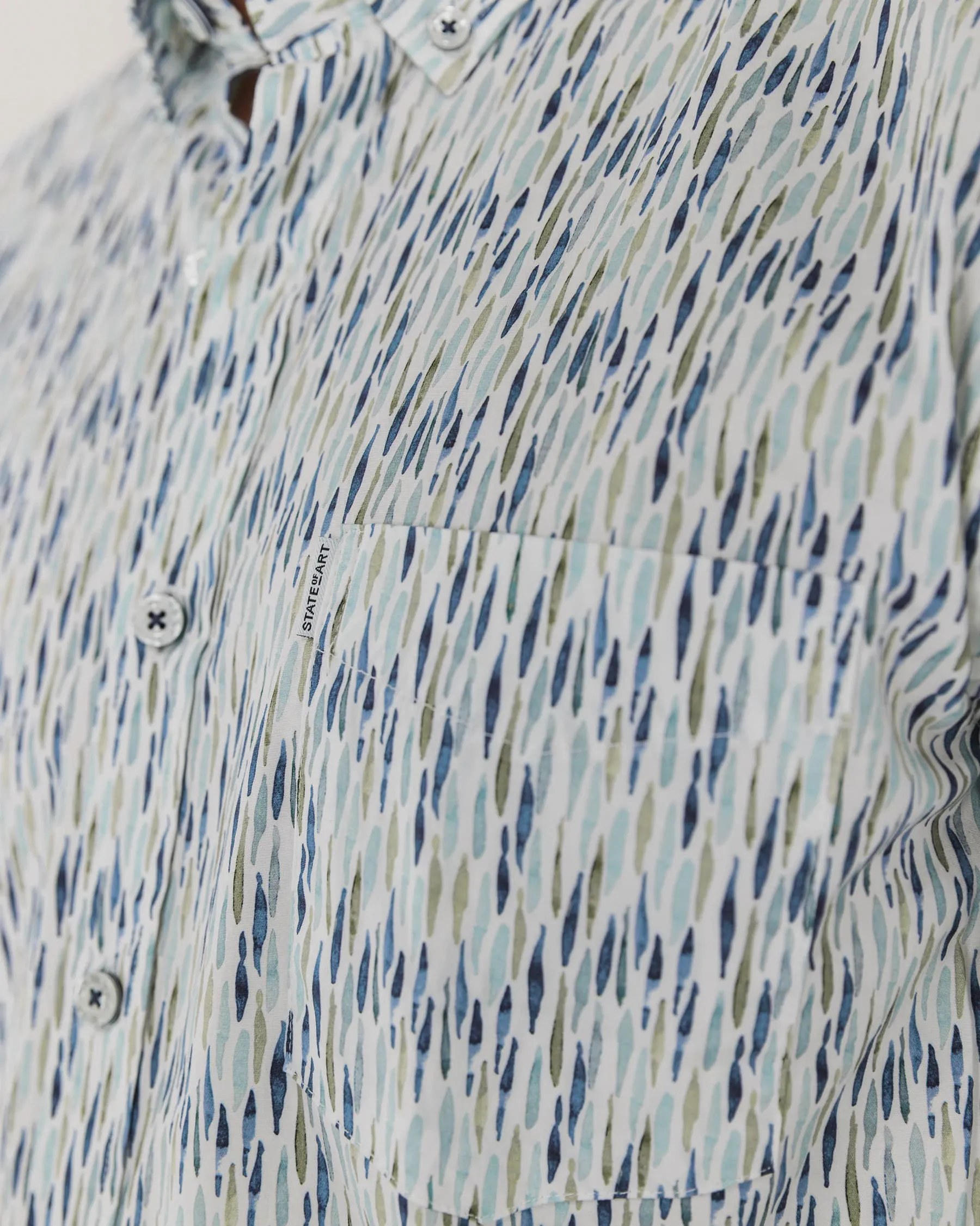 State of Art Casual Overhemd KM Multicolor 101770-001-4XL