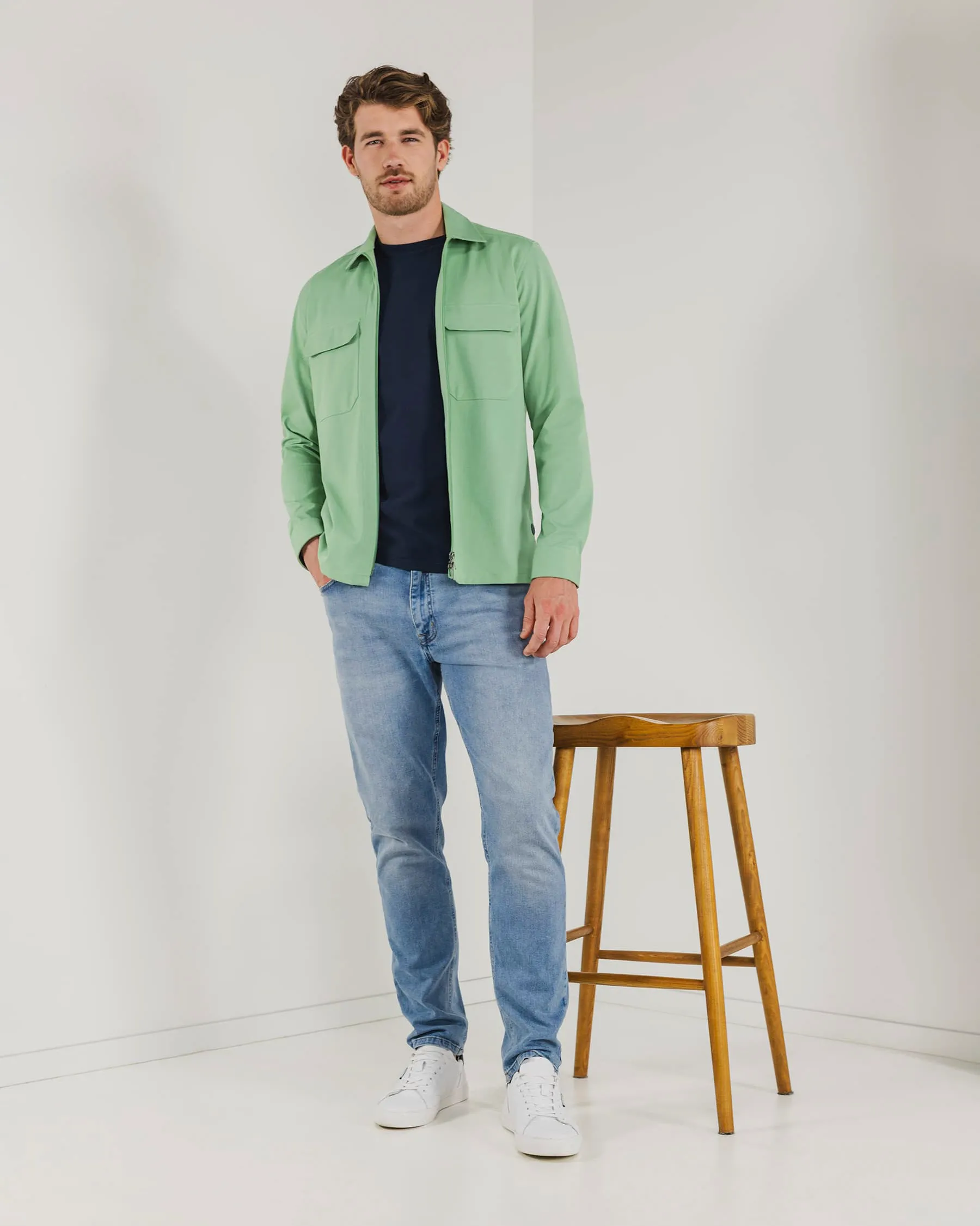 State of Art Overshirt Groen 101778-001-4XL