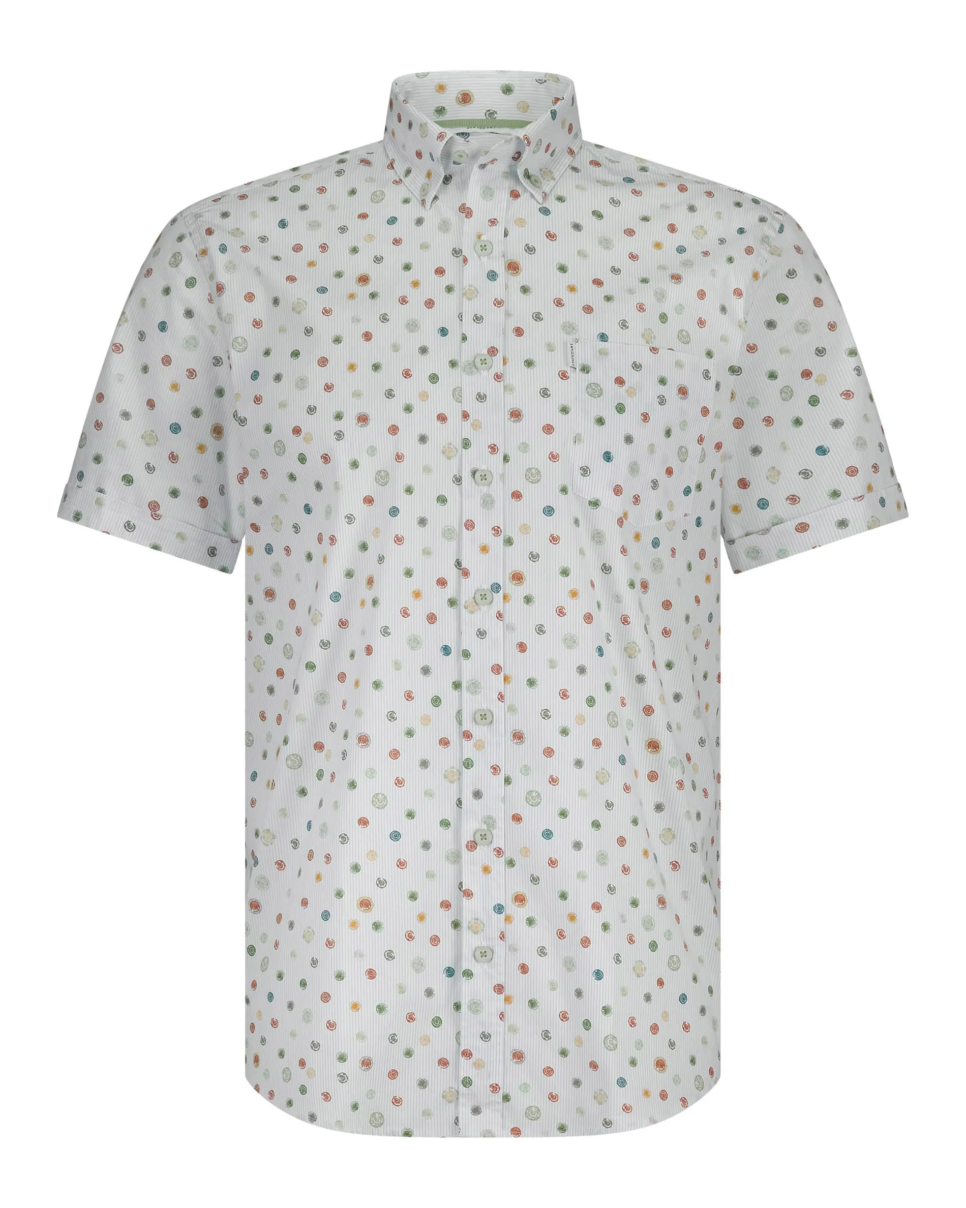 State of Art Casual Overhemd KM Wit 101780-001-4XL