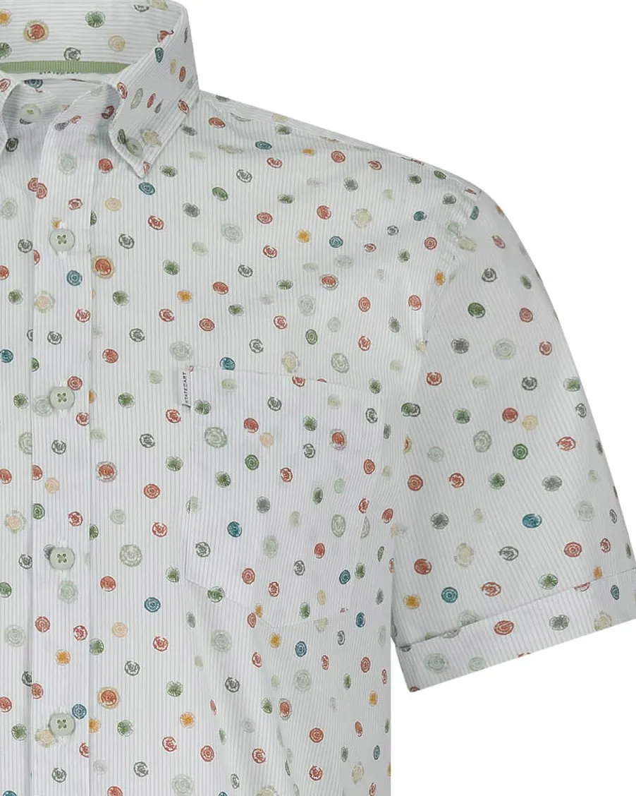 State of Art Casual Overhemd KM Wit 101780-001-4XL
